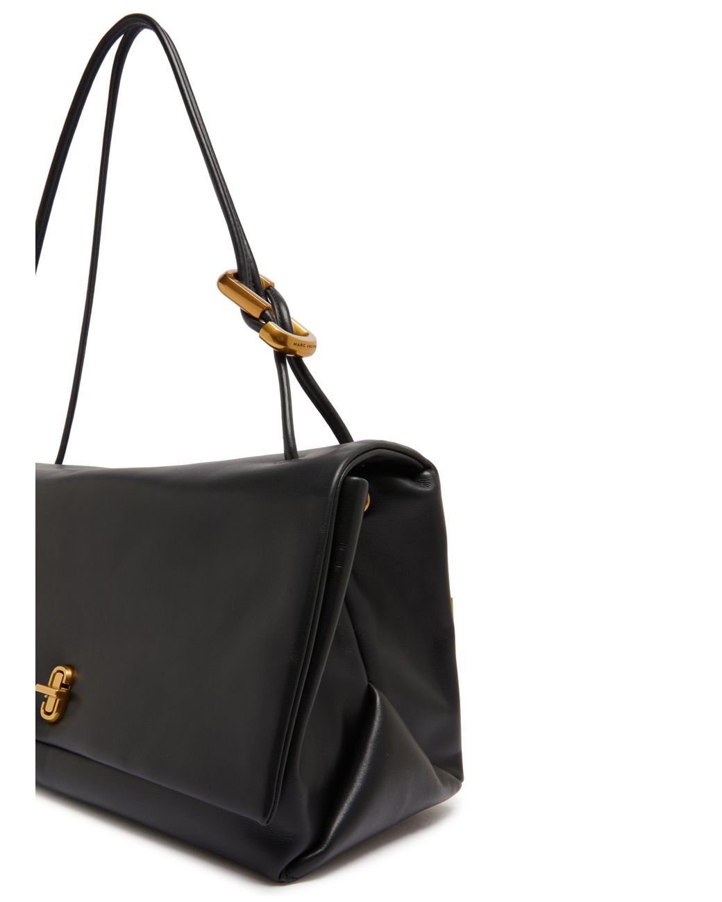 ショルダーバッグ・ポシェット Marc Jacobs The Big Link Shoulder Bag - Leather - Black Marc Jacobs The Big Dual Leather Bag in Black | Lyst