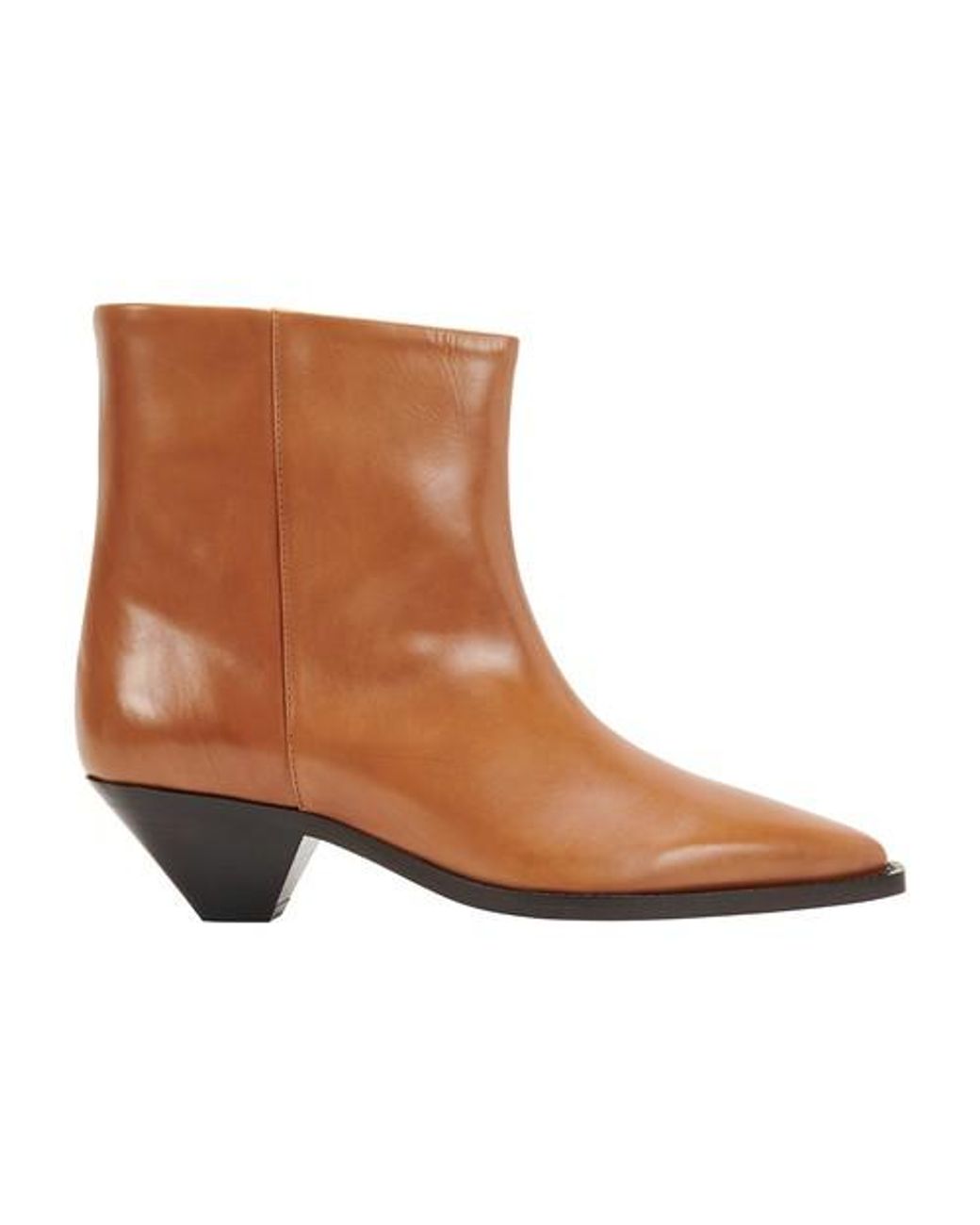 Isabel Marant Imori Ankle Boots in Natural | Lyst UK