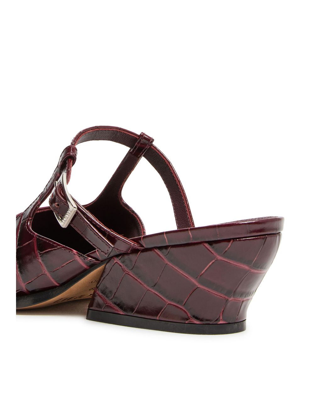 Loewe Brown Mules Onda 45
