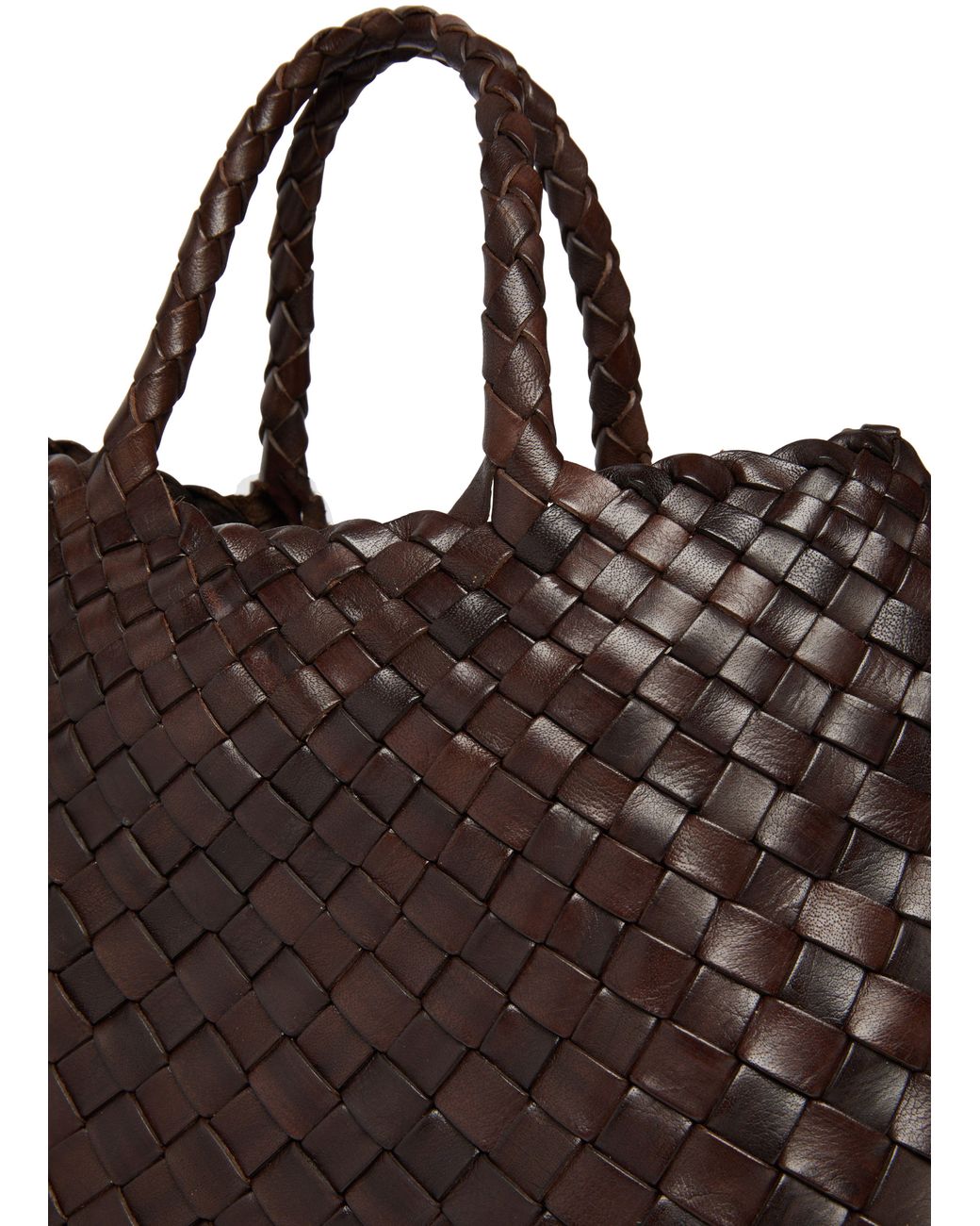 Dragon Diffusion Brown Santa Croce Small Handbag