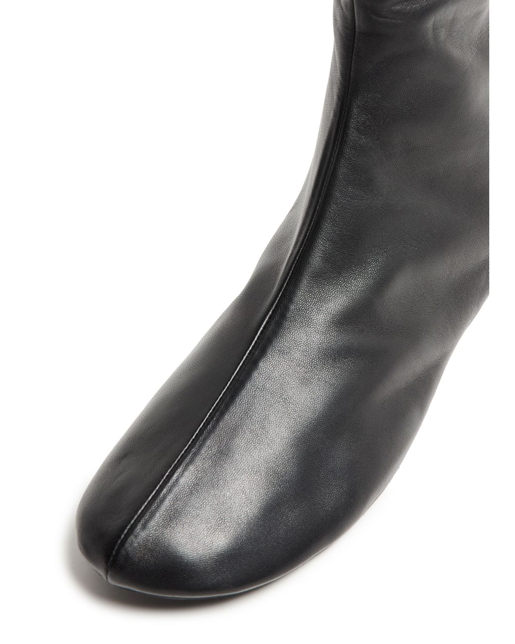 The Row Black Stella Ankle Boots