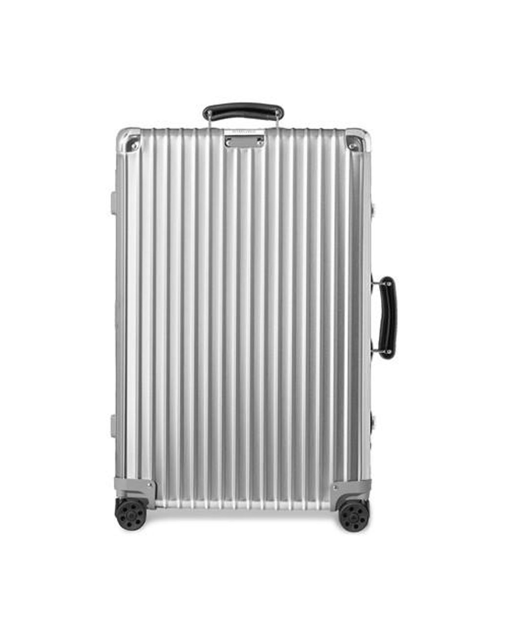 RIMOWA Classic Checkin M Luggage in Metallic for Men Lyst