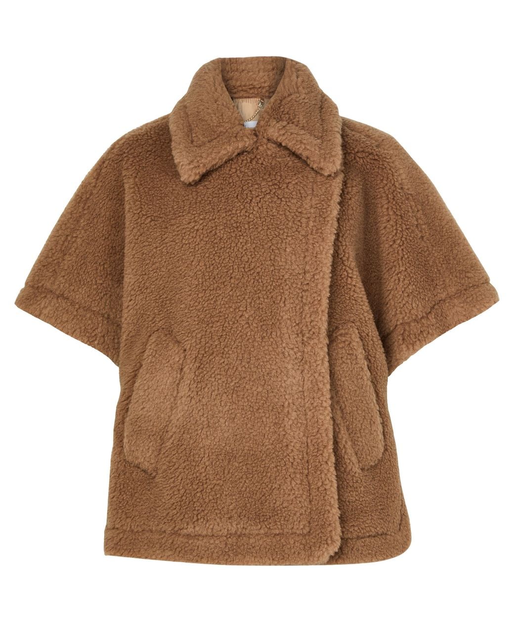 Max Mara Brown Tebe Teddy Cape
