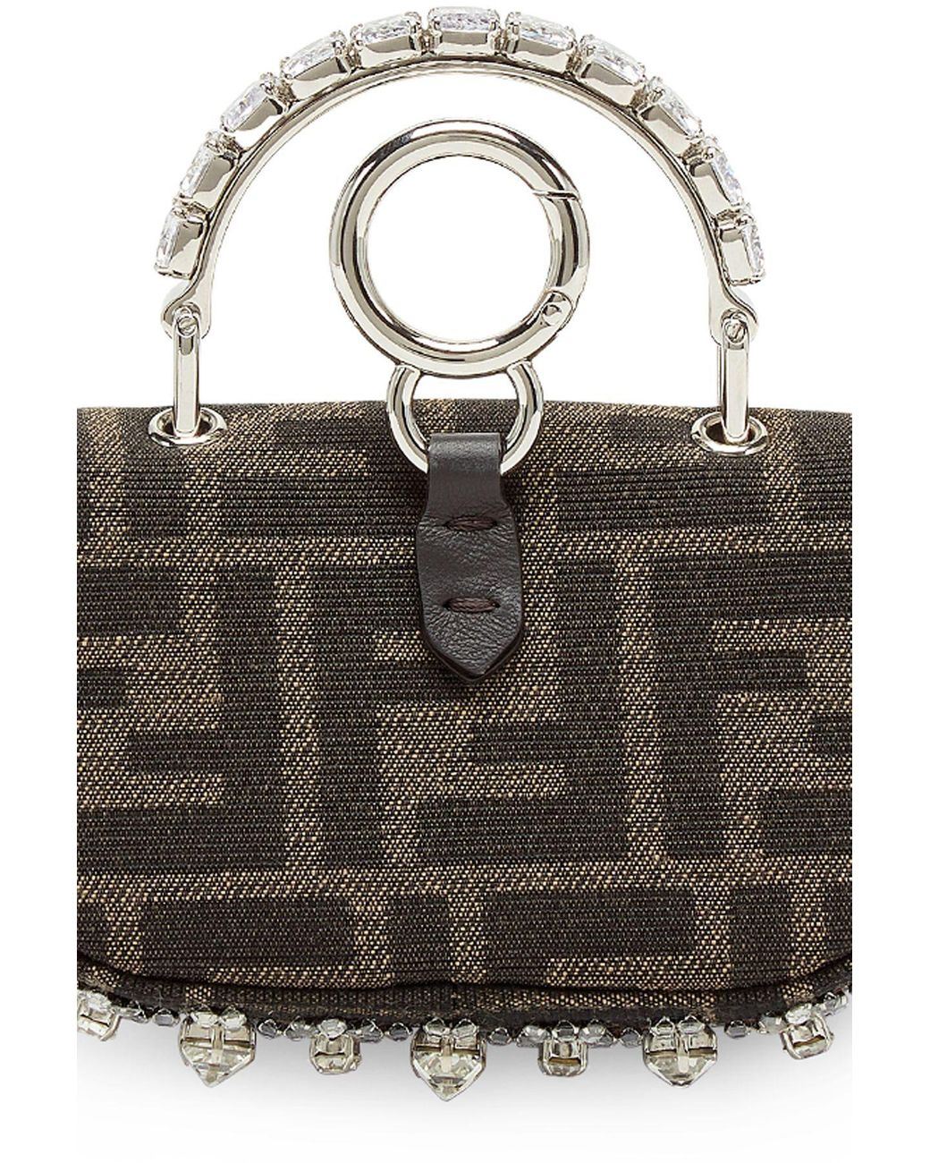 Fendi Nano Baguette Maxi Handle | Lyst