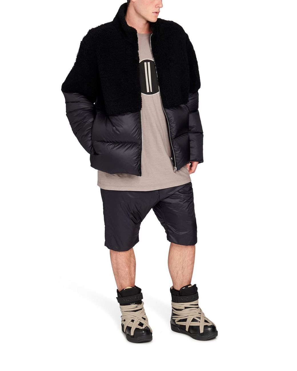 Rick Owens X Moncler - Amber Snow Boots in Black for Men | Lyst