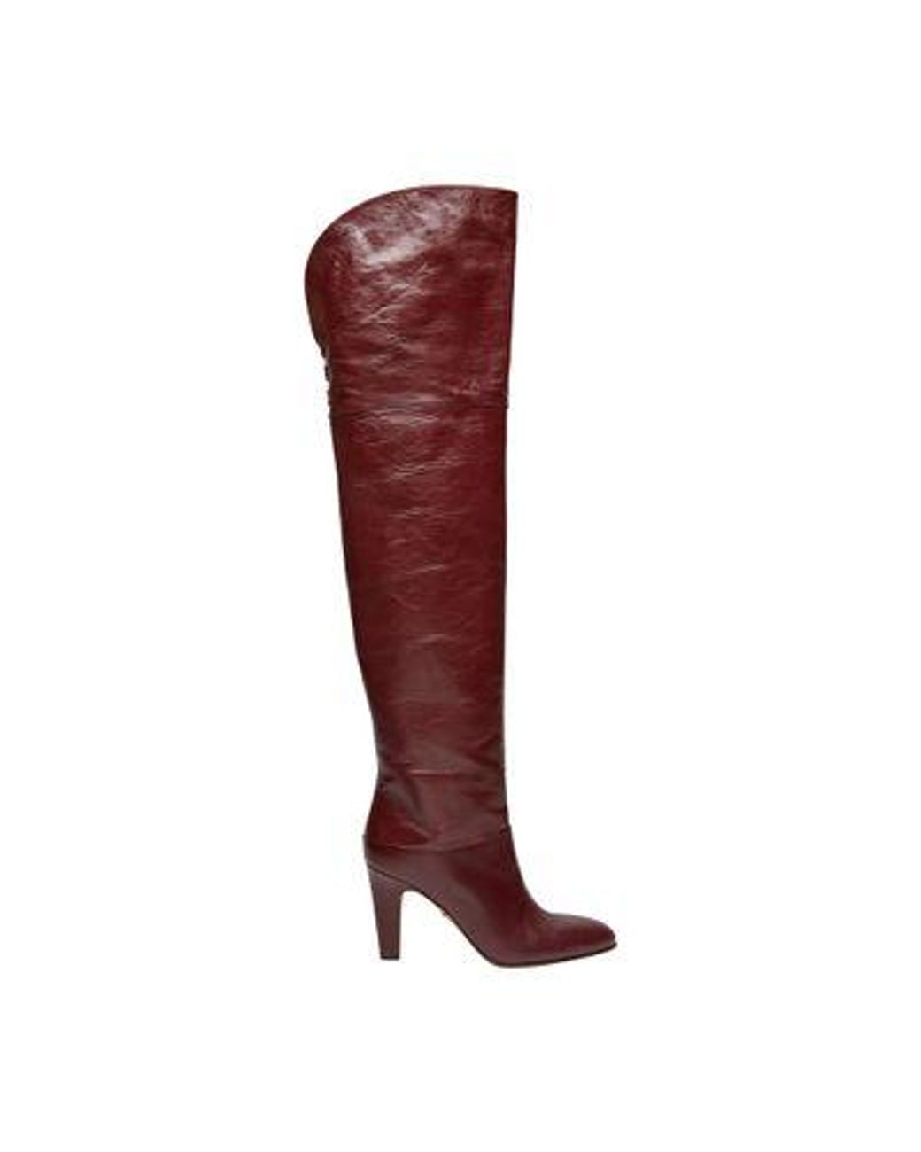 Red chloe boots best sale