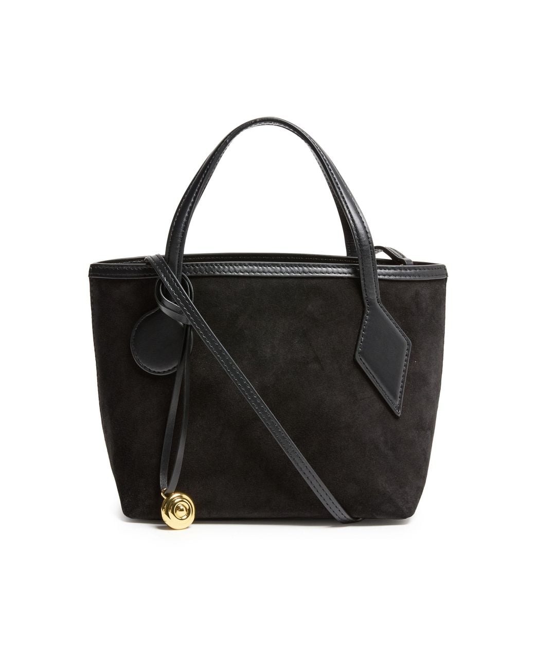 Liffner Black Micro-Cabas-Tasche Sprout