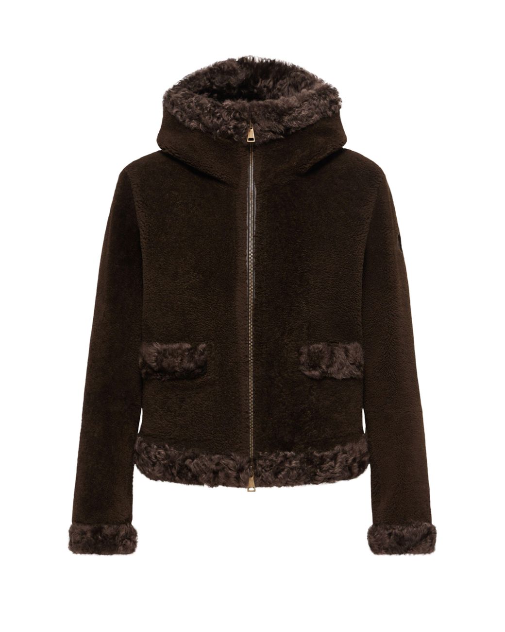Moncler Black Leuctre Zippered Jacket