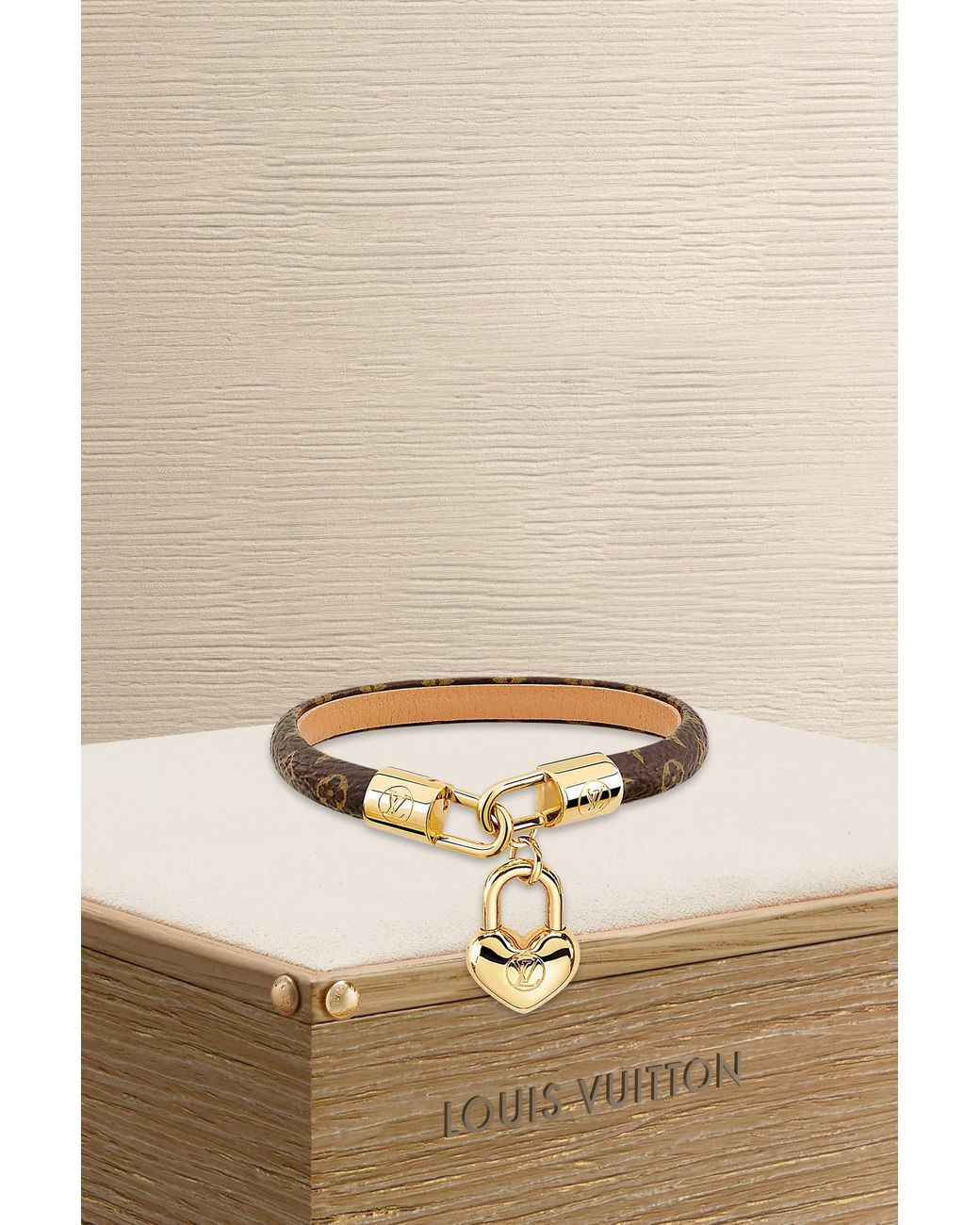 Louis Vuitton Crazy in Lock Bracelet, Brown, 19cm (Stock Confirmation Required)