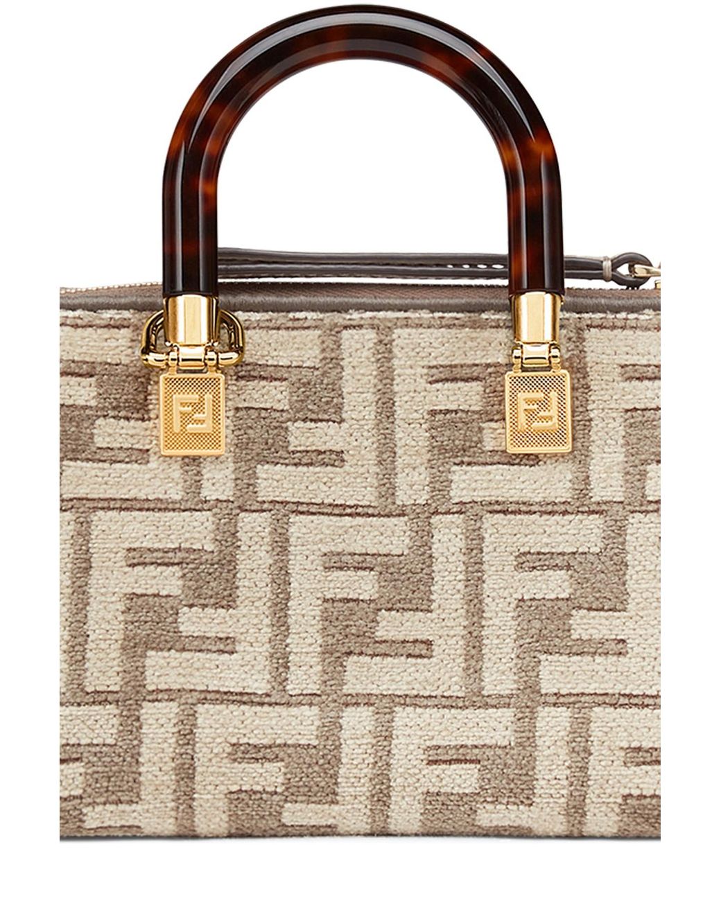 Fendi By The Way Mini in Natural | Lyst
