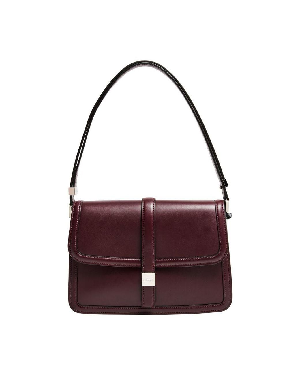 Max Mara Purple Bianca Shoulder Bag
