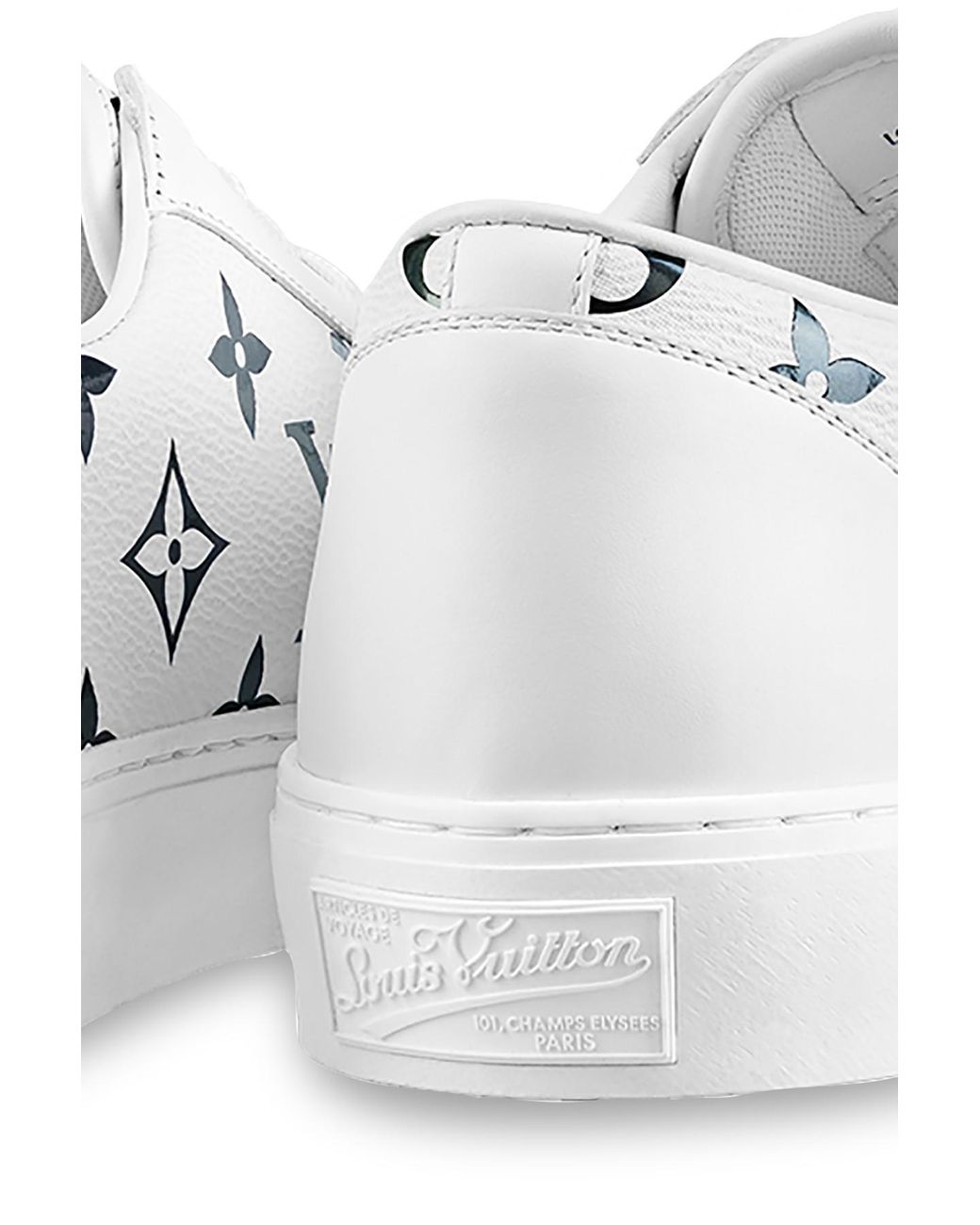 Louis Vuitton Monogram Tattoo Line Sneakers 1A7S9F Black x White P1392 –  NUIR VINTAGE