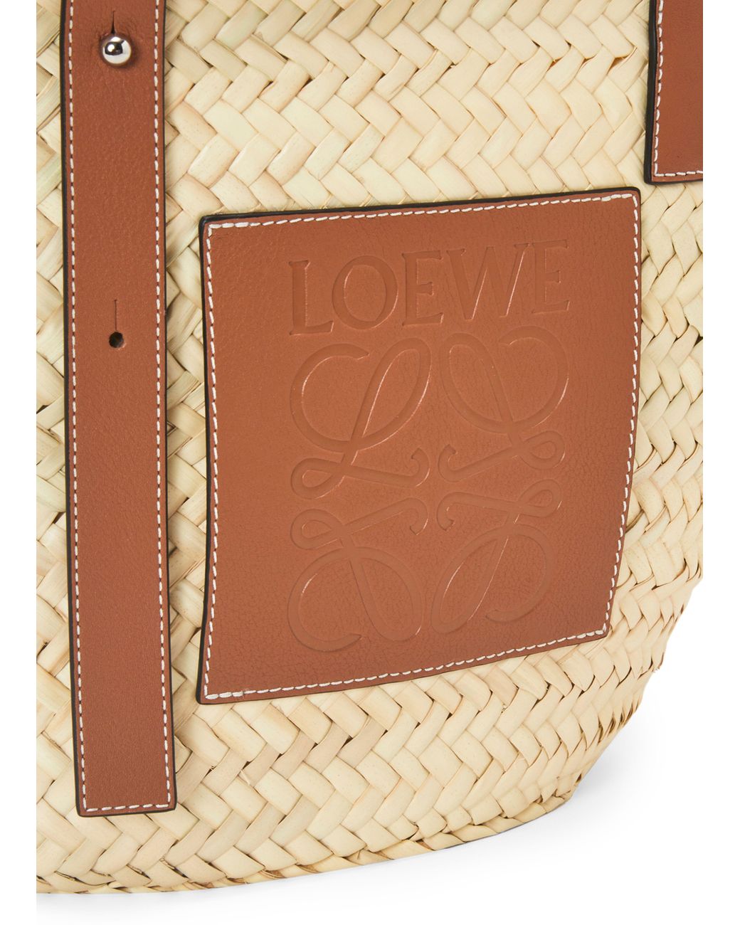 Loewe Brown Medium Basket