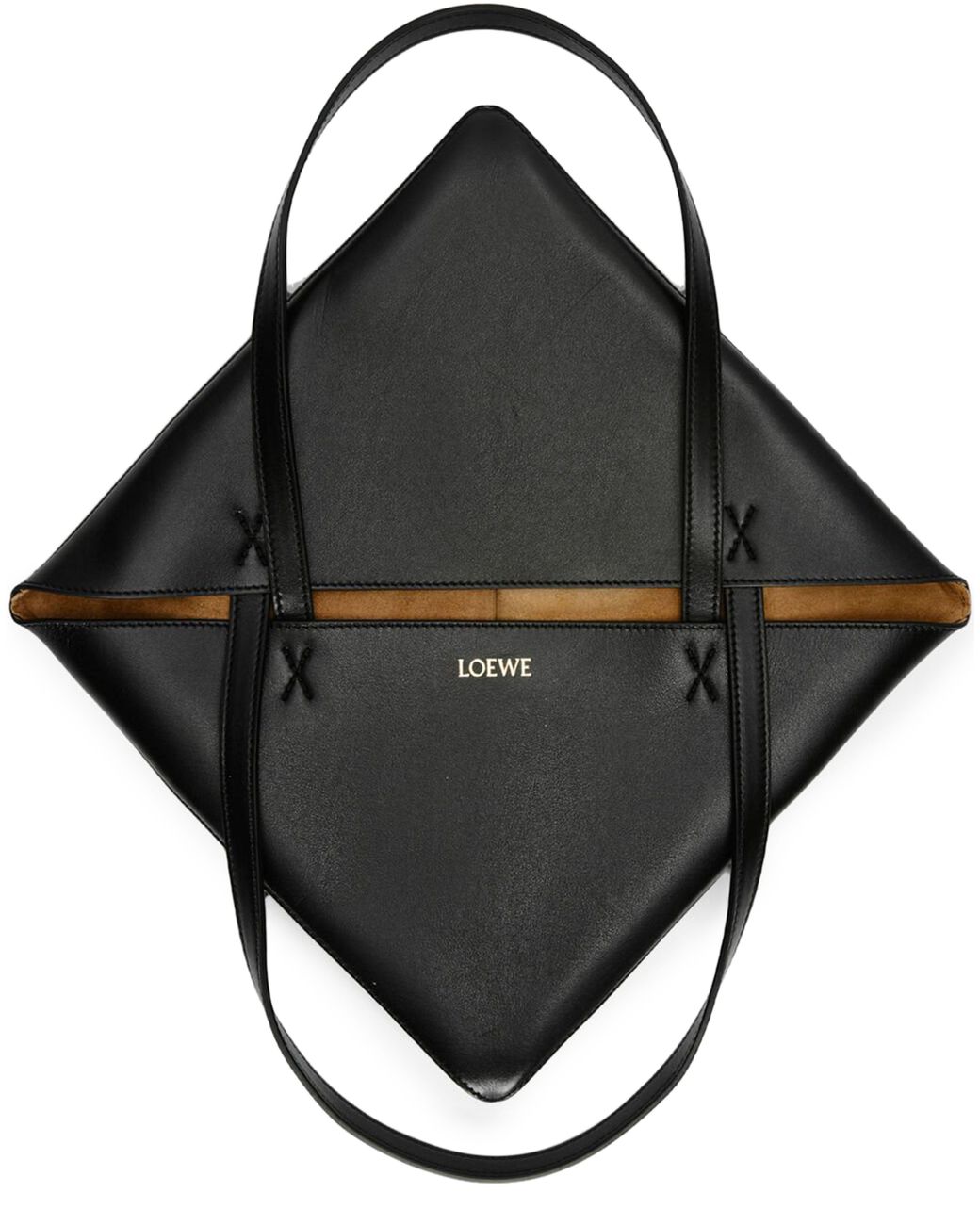 Loewe Black Puzzle Tote Bag