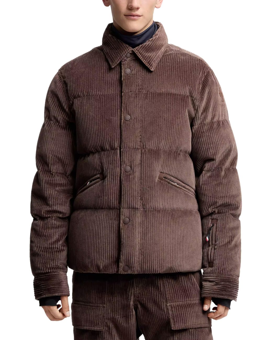 Moncler Brown Elgon Doudoune for men