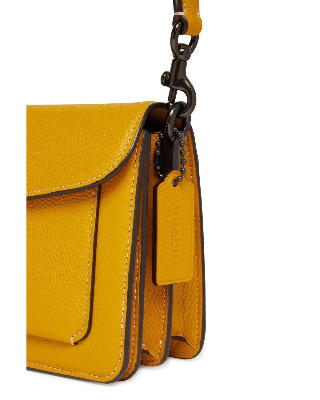 小物 1949 COACH Tabby Medium Mustard yellow NWT Coach Tabby