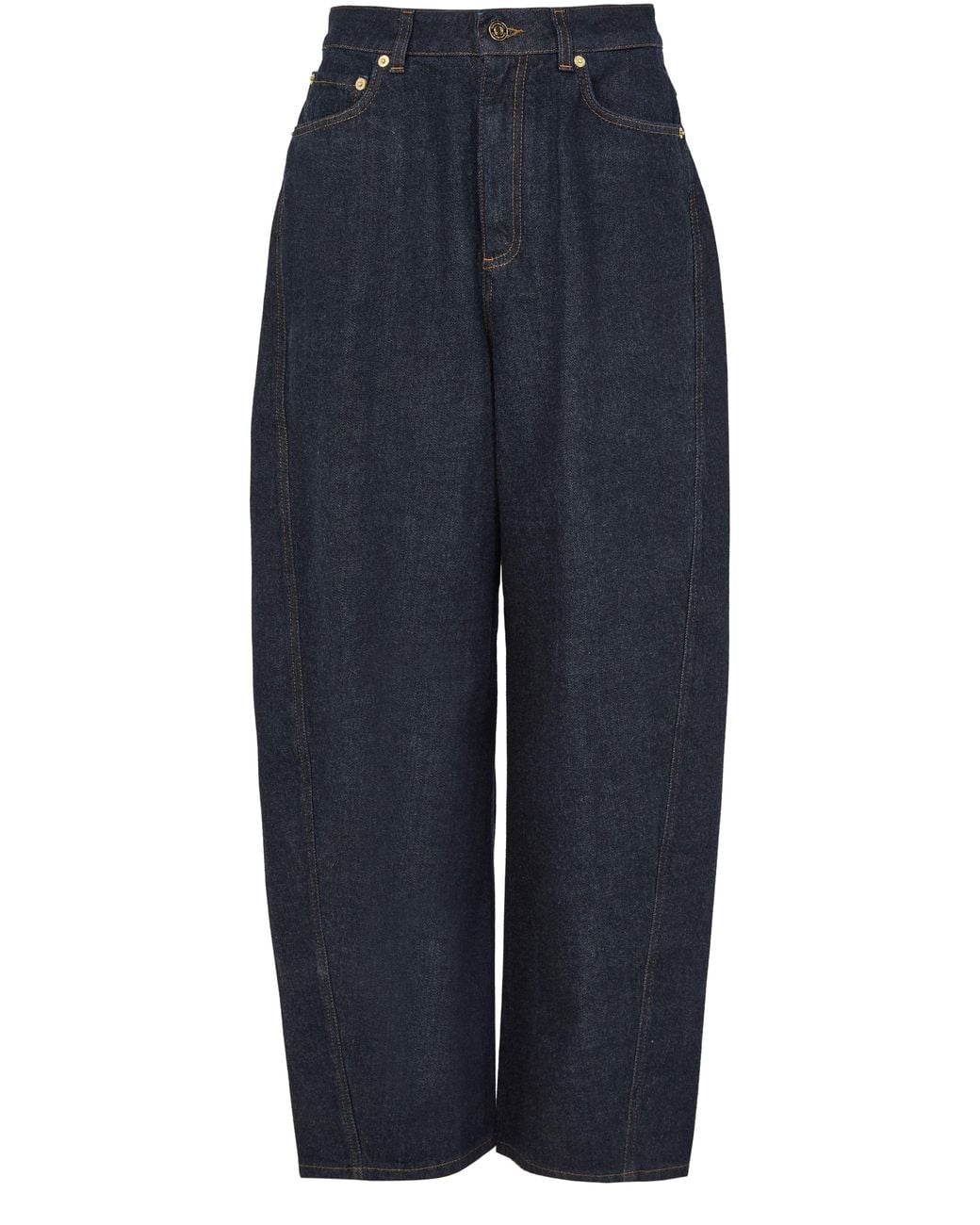 Givenchy Blue Raw Cocoon Jeans