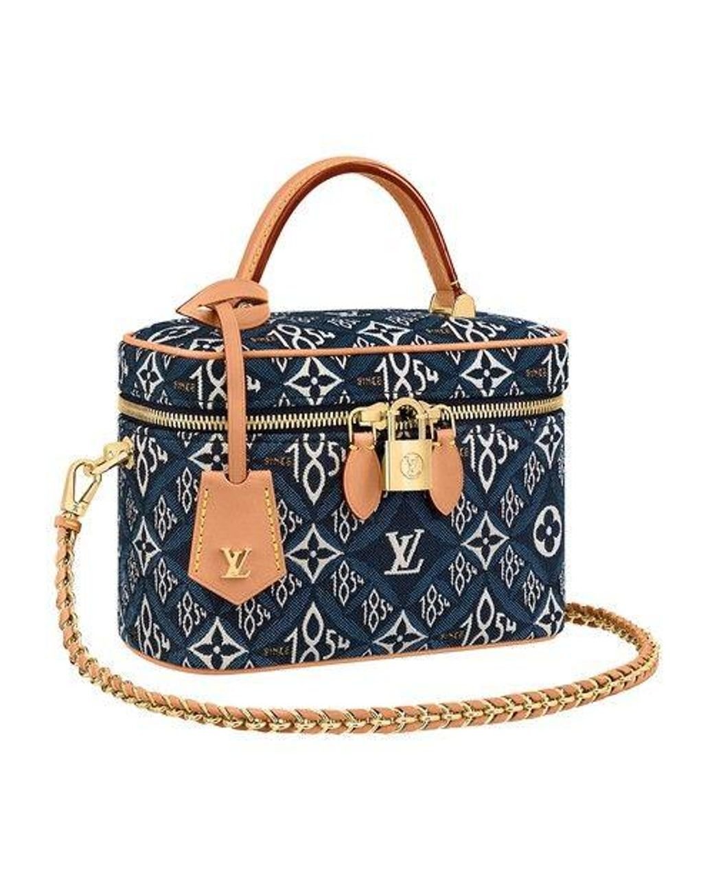 Louis Vuitton Jacquard Since 1854 Cosmetic Pouch PM Blue - A World Of Goods  For You, LLC