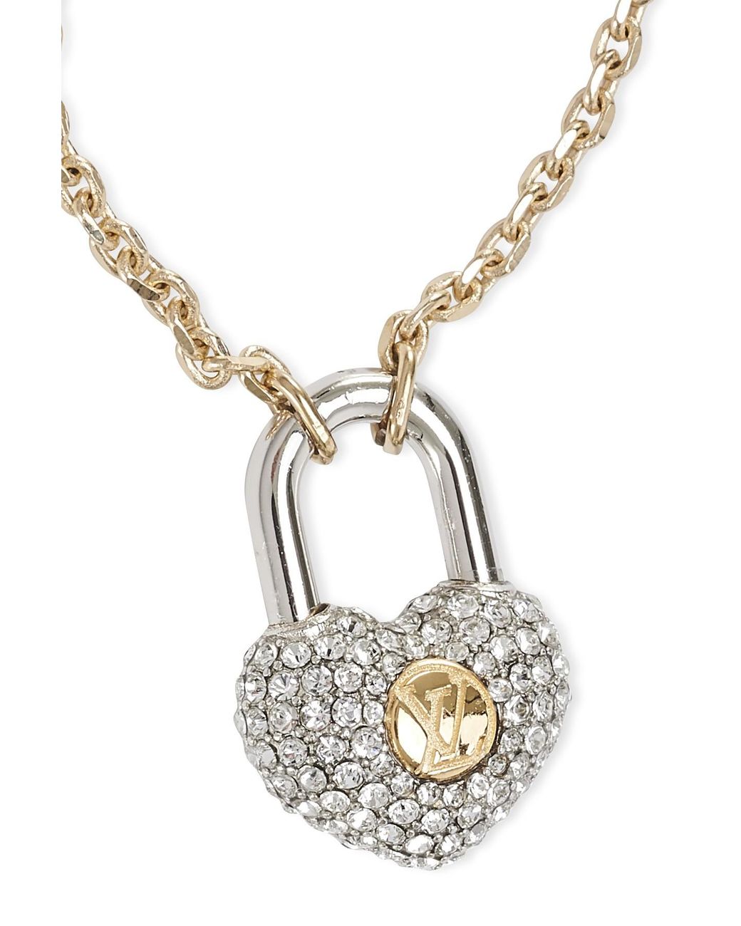 Louis Vuitton Crazy in Lock Bracelet Gold Brass