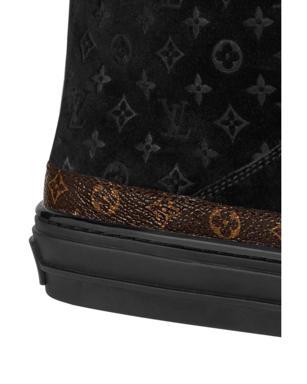 Pre-owned Louis Vuitton Snowball Snow Boots In Black