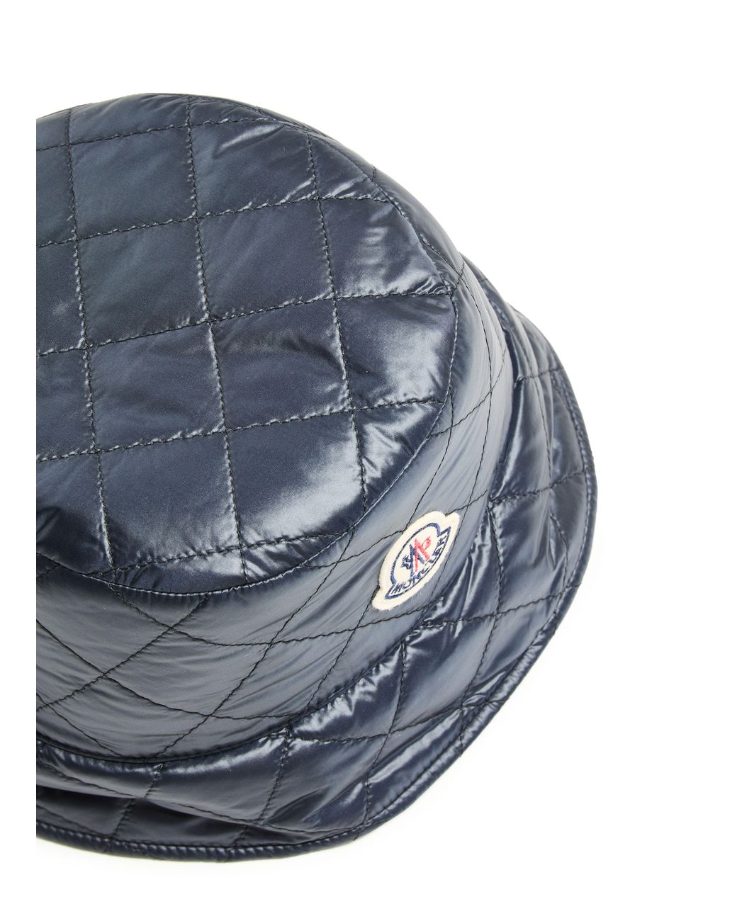 Moncler Blue Bucket Hat Mit Logo
