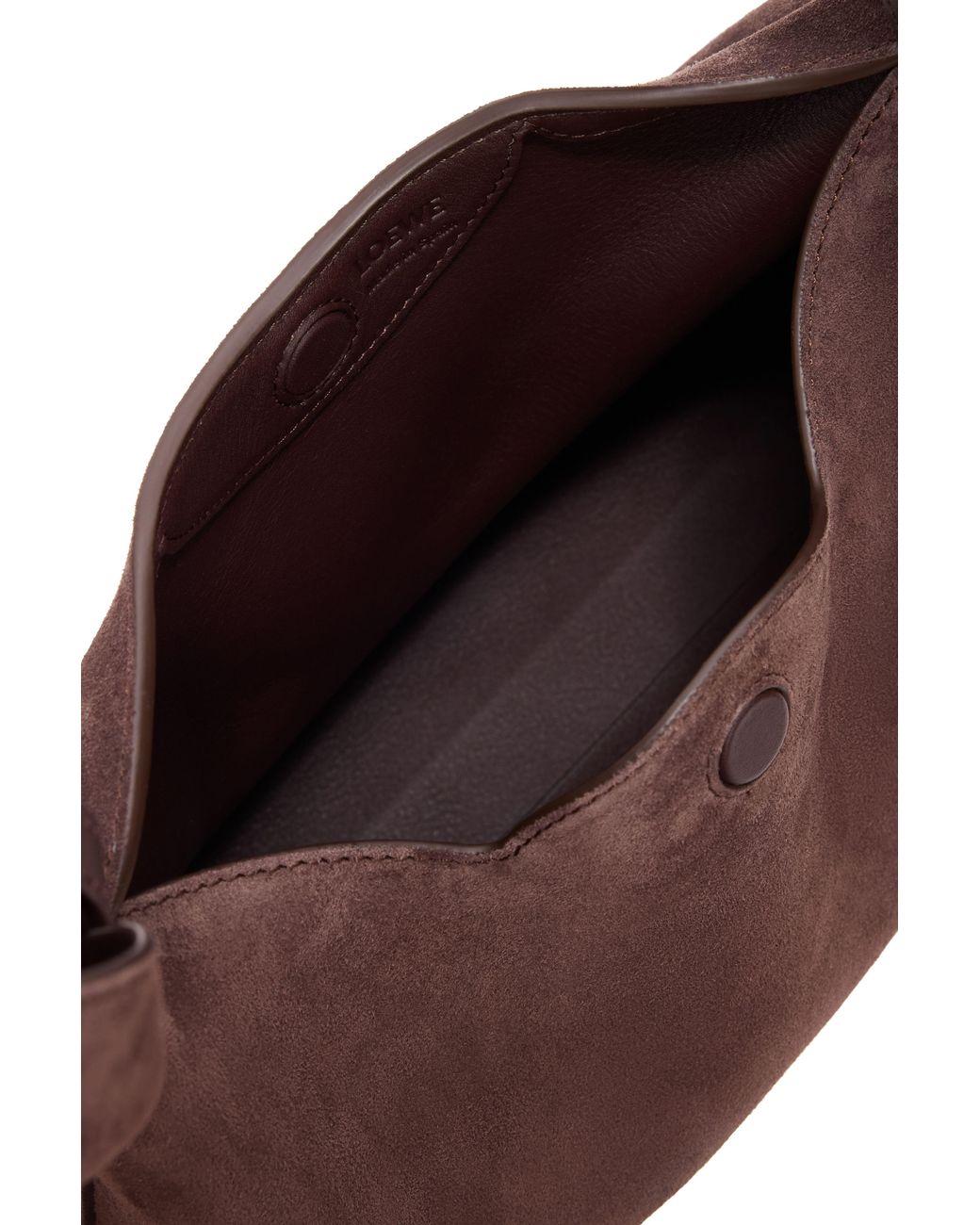 Loewe Brown Medium Suede Scarf Bag
