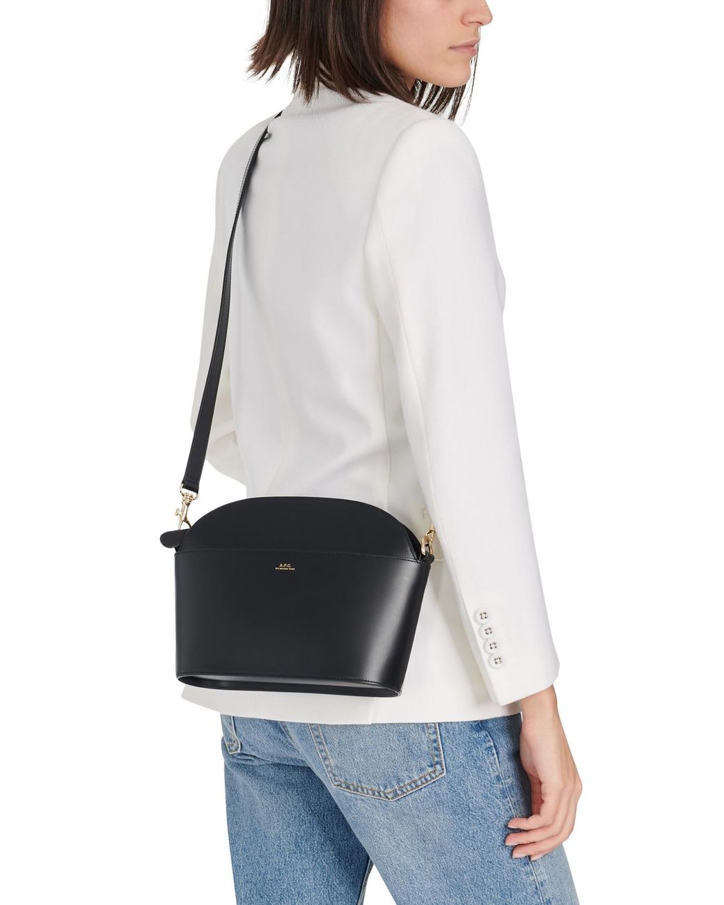 A.P.C. Gabriella Bag in Black Lyst Australia