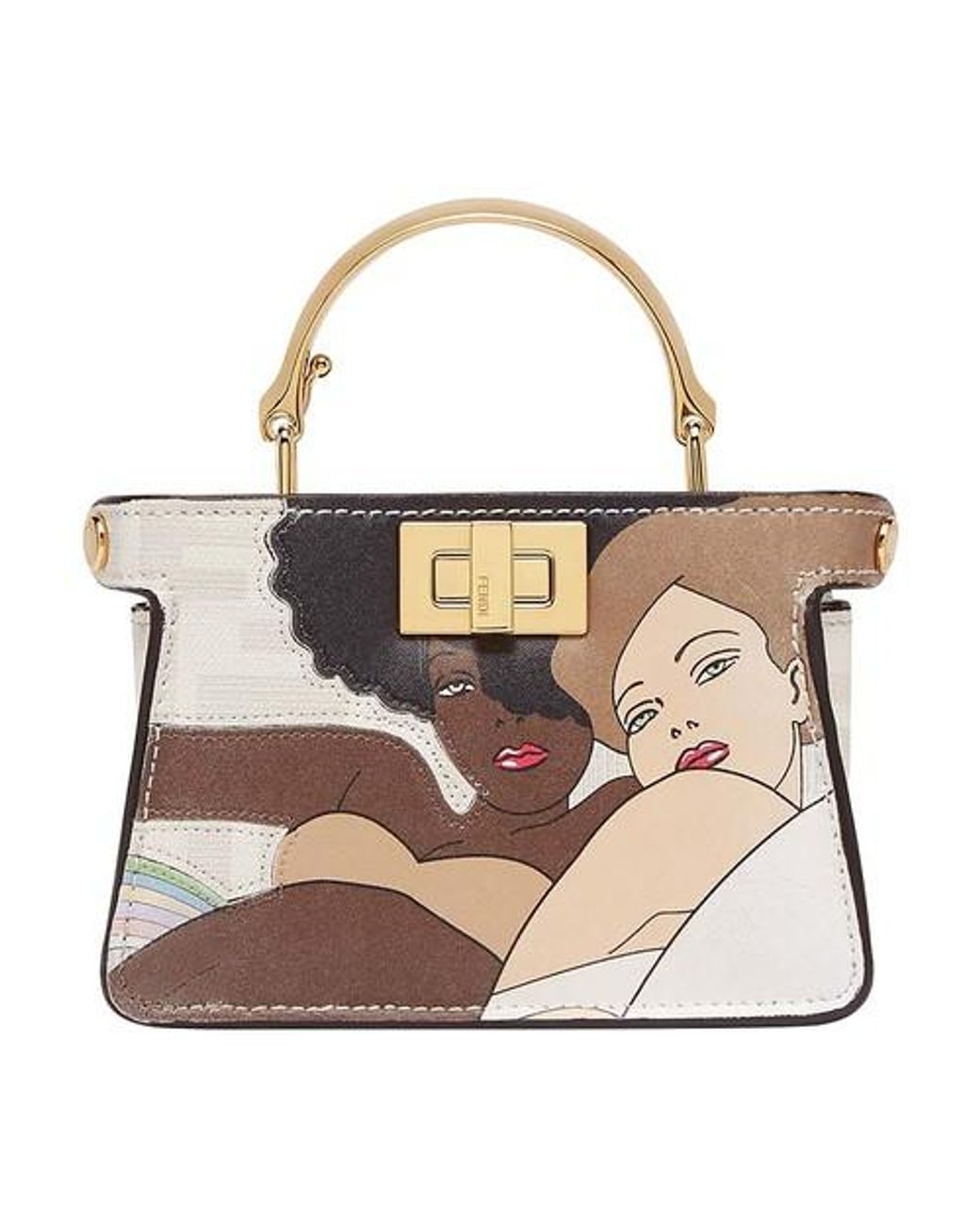 【FENDI】Nano Peekaboo Maxi Handle ★関税送料込み FENDI】Nano Peekaboo Maxi Handle ☆関税送料込み