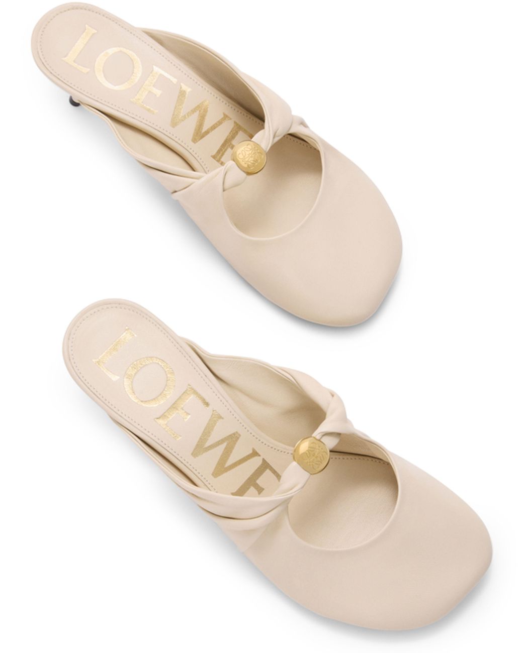 Loewe Natural Pebble Mules
