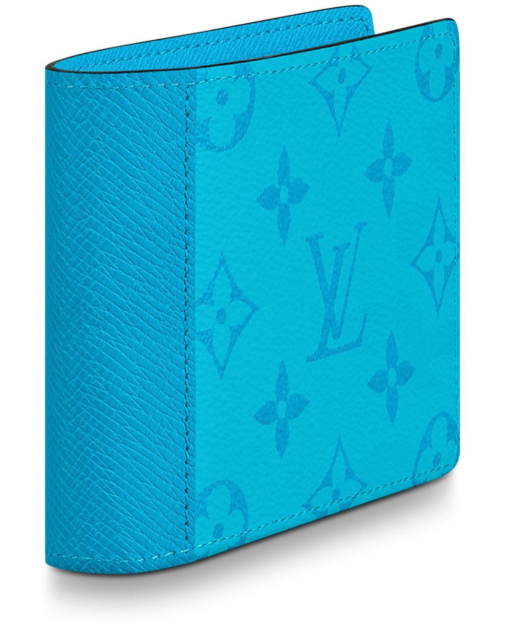Louis Vuitton Multiple Wallet Monogram Pacific Taiga Blue in Taiga  LeatherCoated Canvas with Silvertone  US