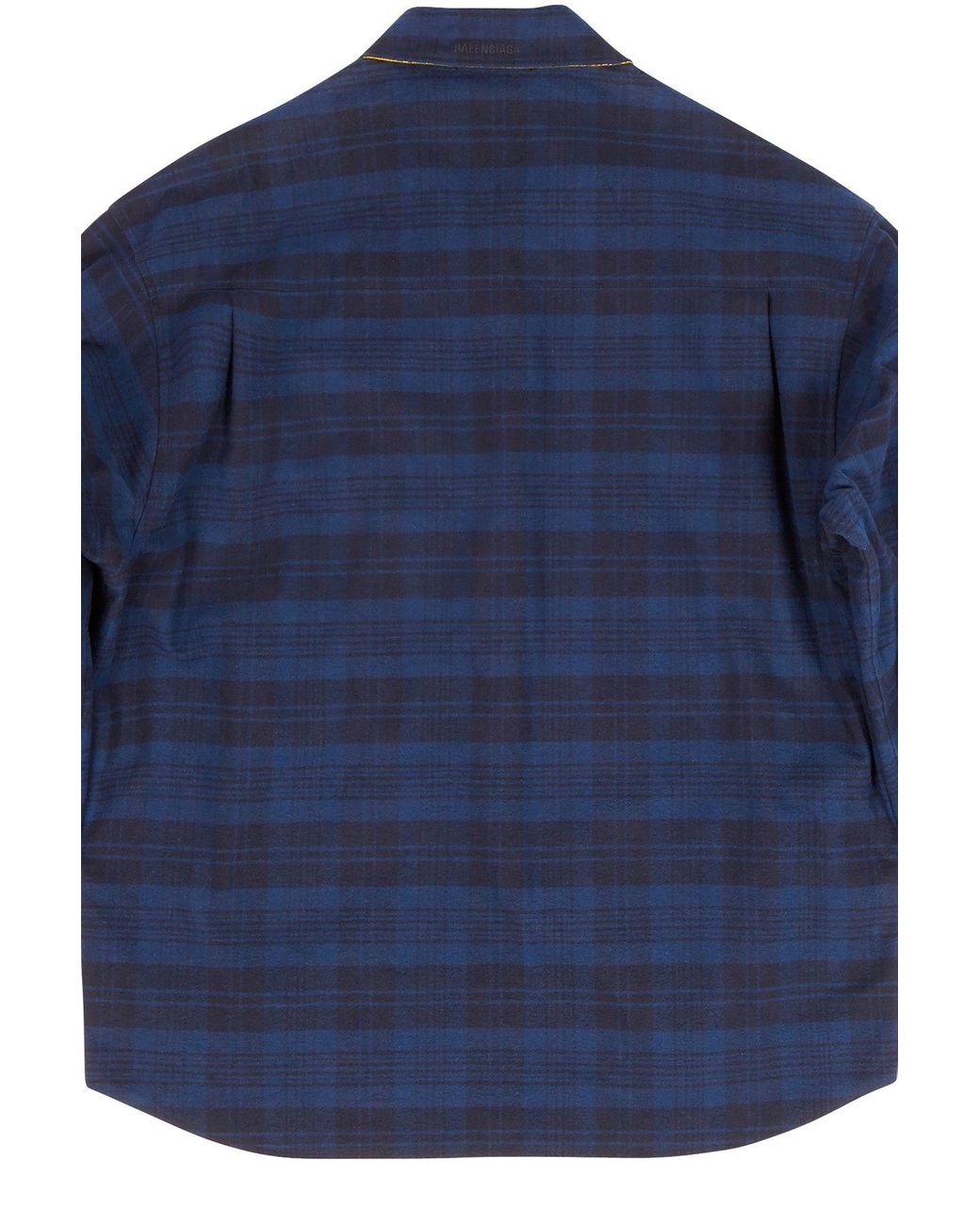 Balenciaga Reversible Shirt in Blue for Men | Lyst