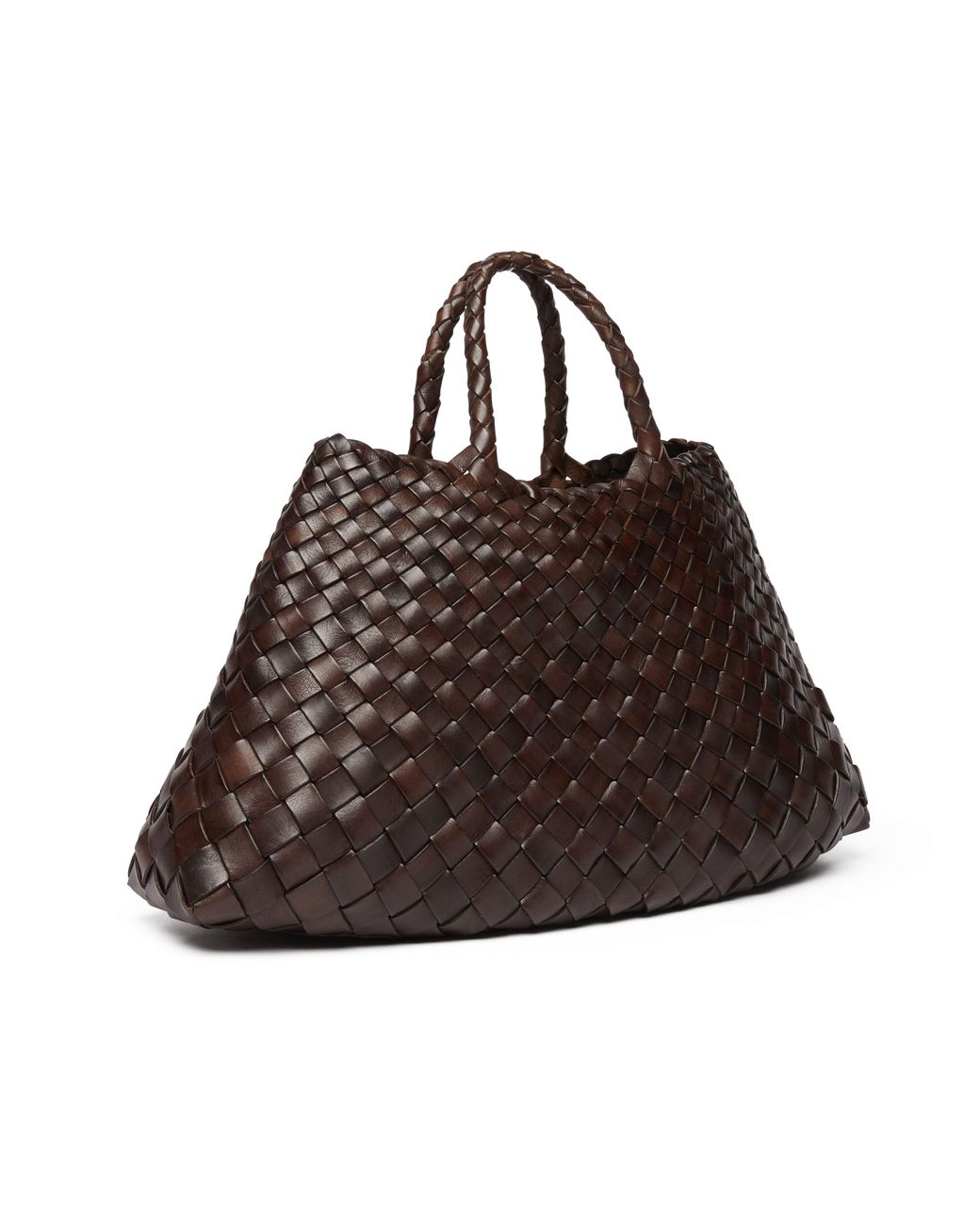 Dragon Diffusion Brown Santa Croce Small Handbag