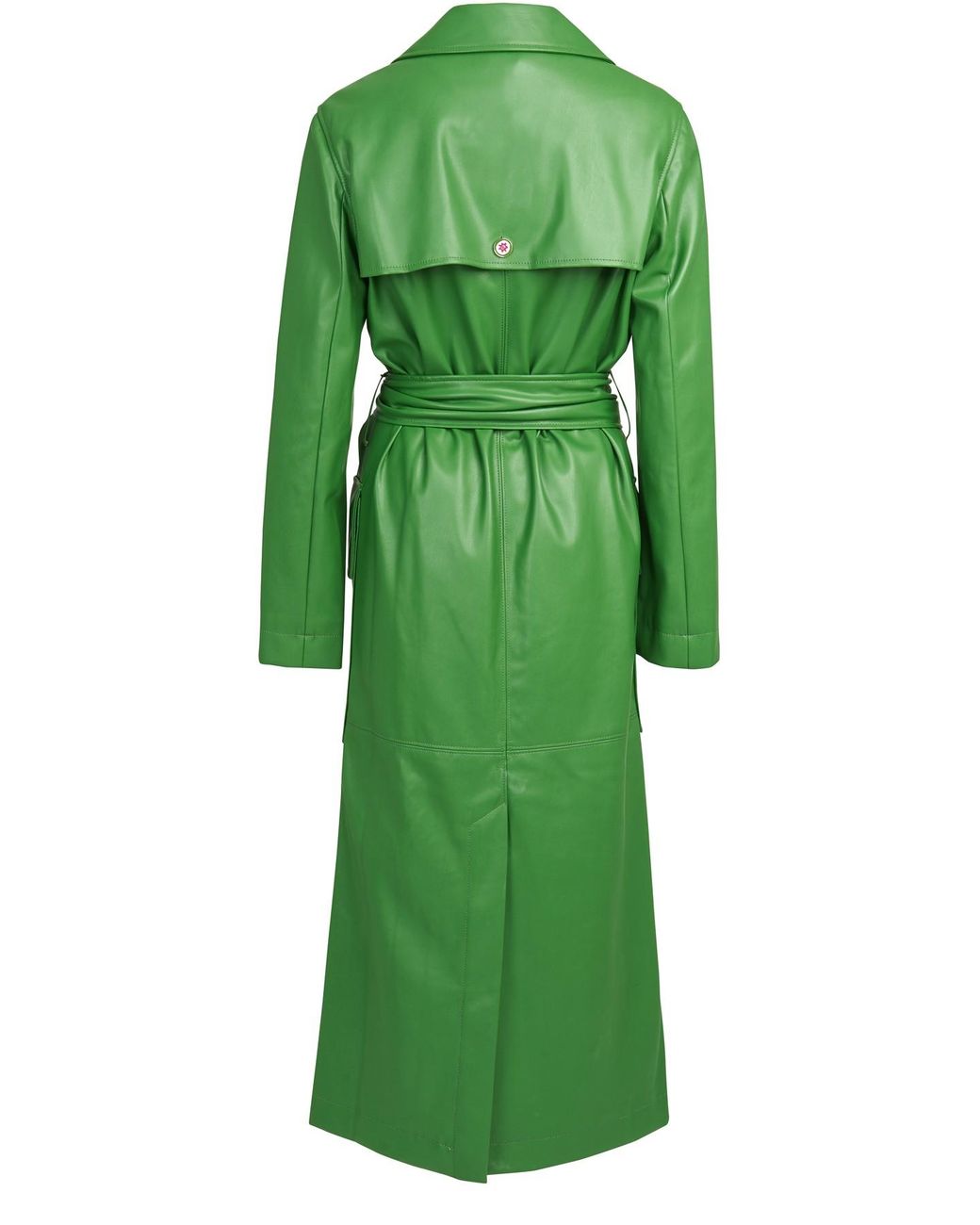 staud green coat