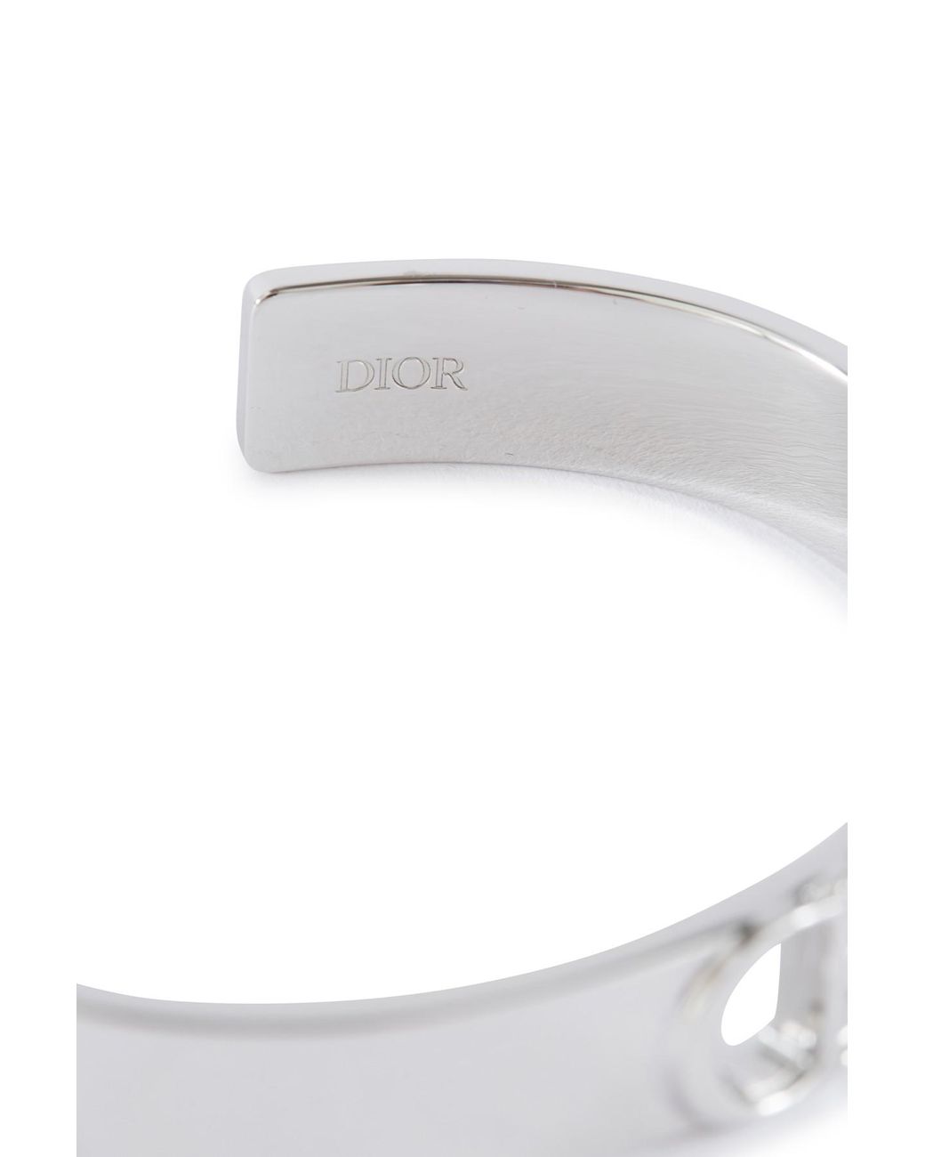 Dior Cd Icon Silver Bracelet in Metallic for Men | Lyst