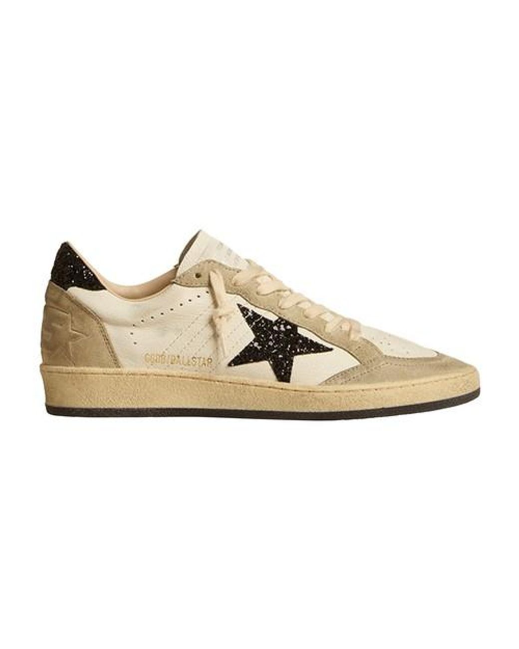 Golden Goose Ball Star Sneakers in Natural Lyst UK