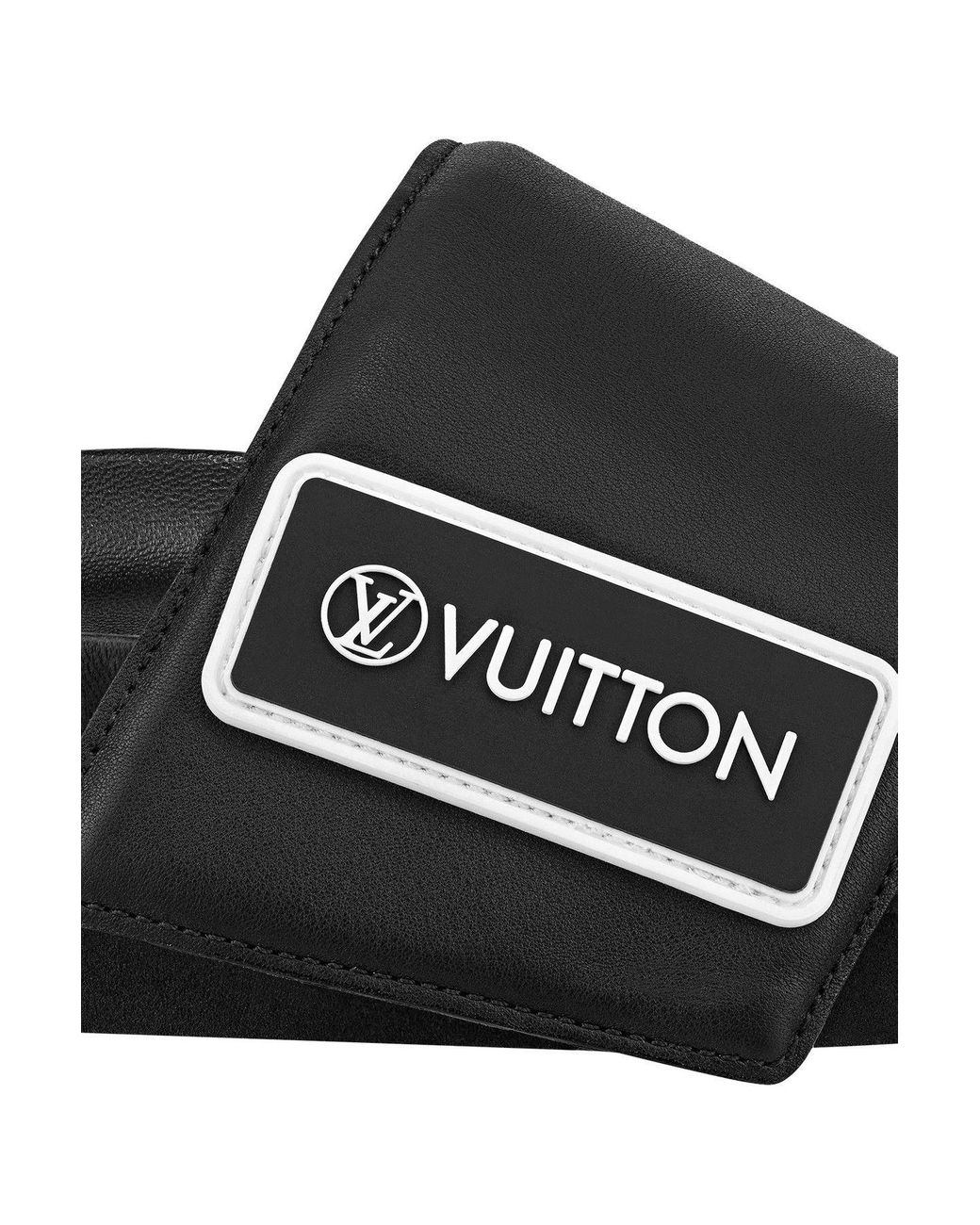 Louis Vuitton Unset Flat Comfort Mule White Women Shoes Ganebet