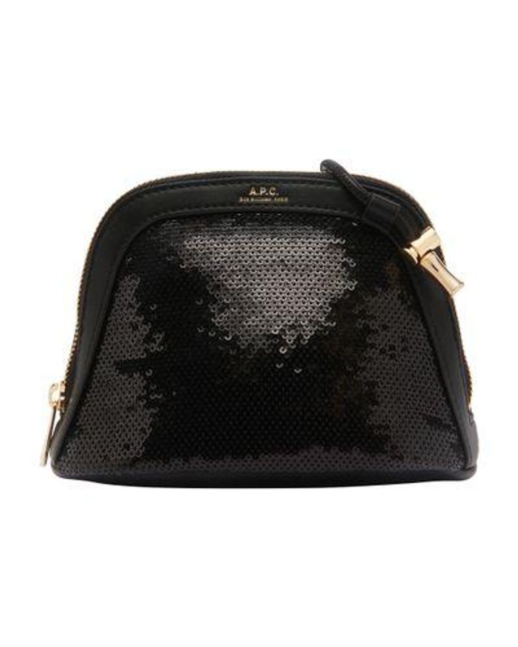A.P.C. Ninon Bourse Small Bag in Black | Lyst