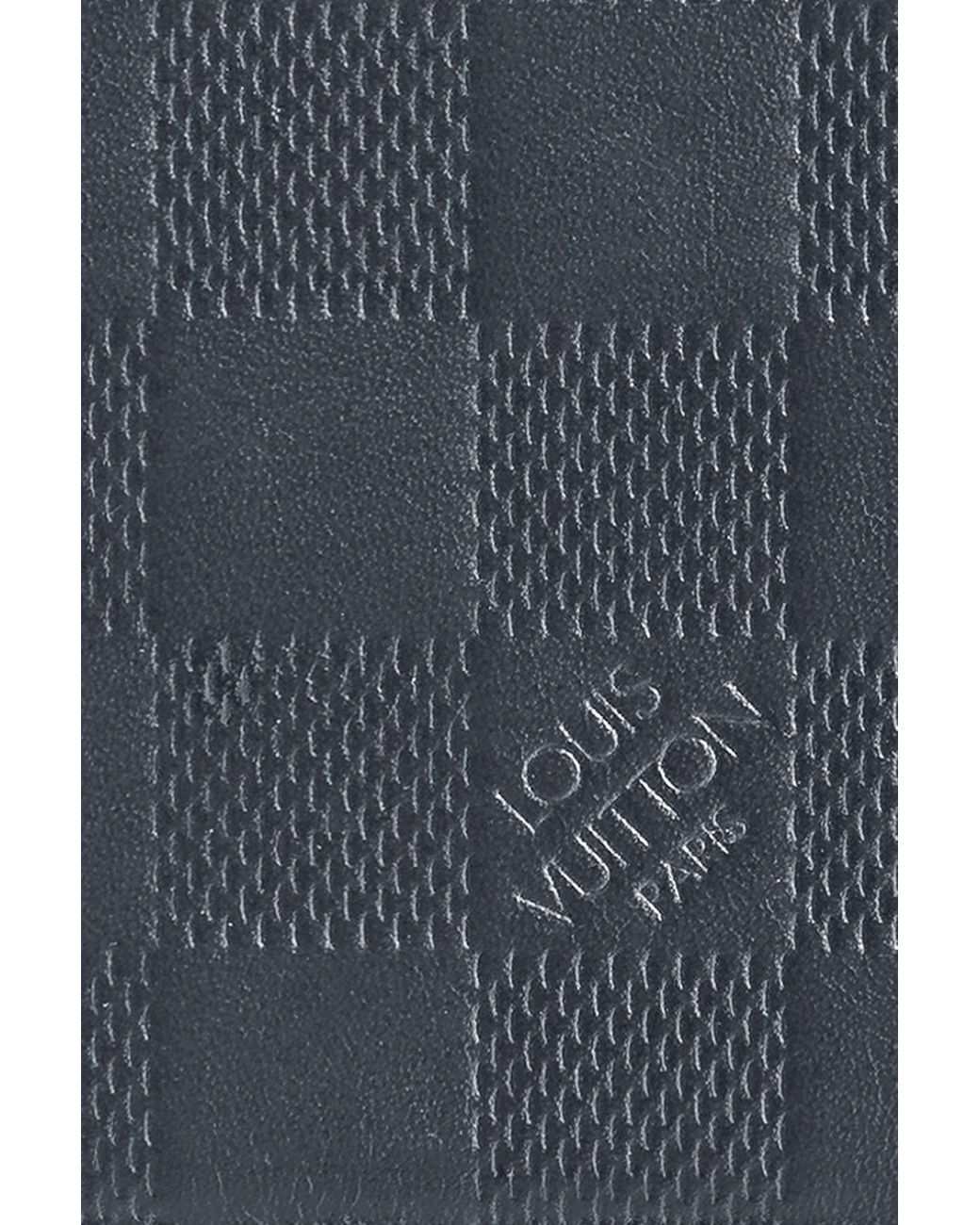 Multiple Wallet - Luxury Damier Infini Leather Black