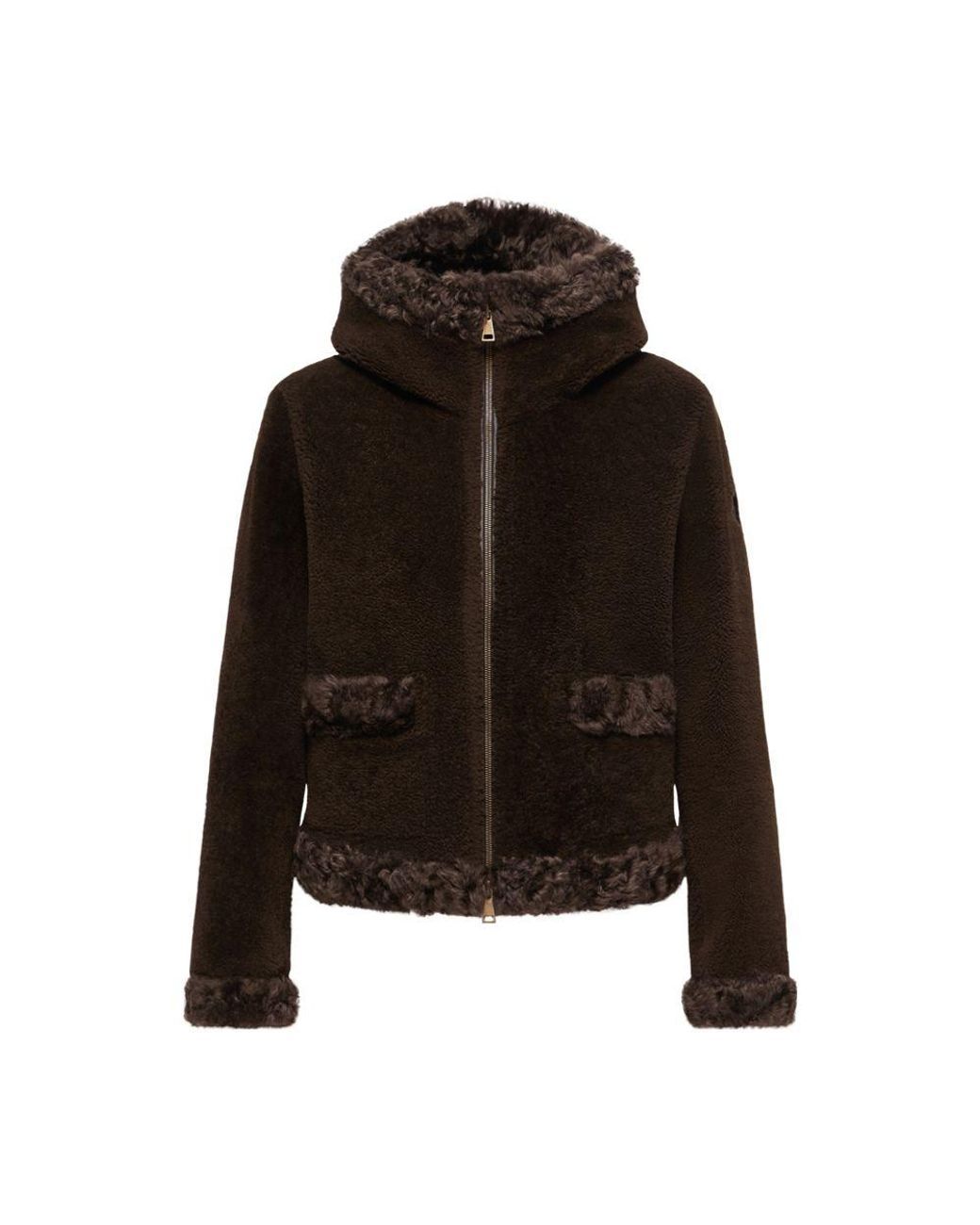 Moncler Black Leuctre Zippered Jacket