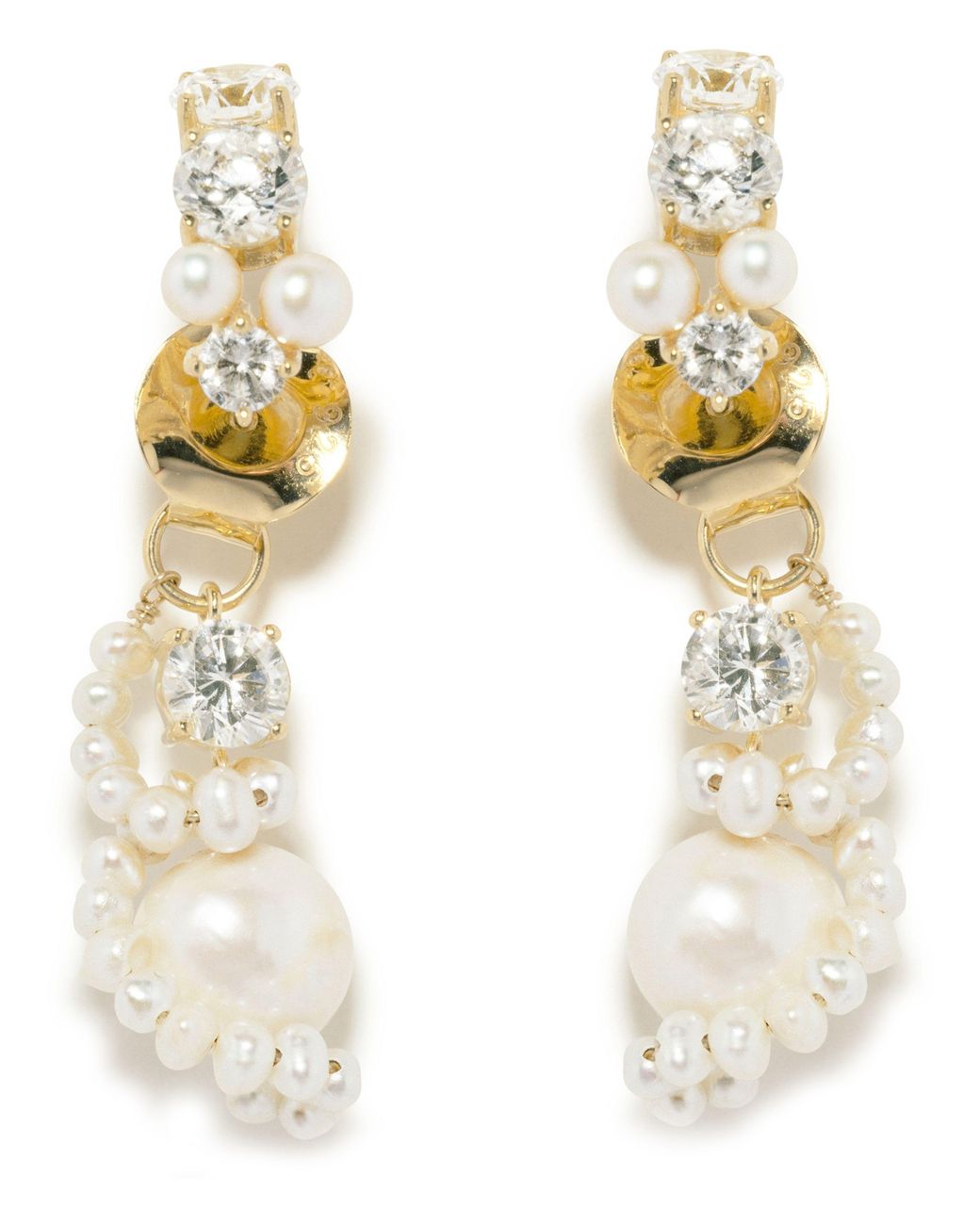 COMPLETEDWORKS Metallic Earrings
