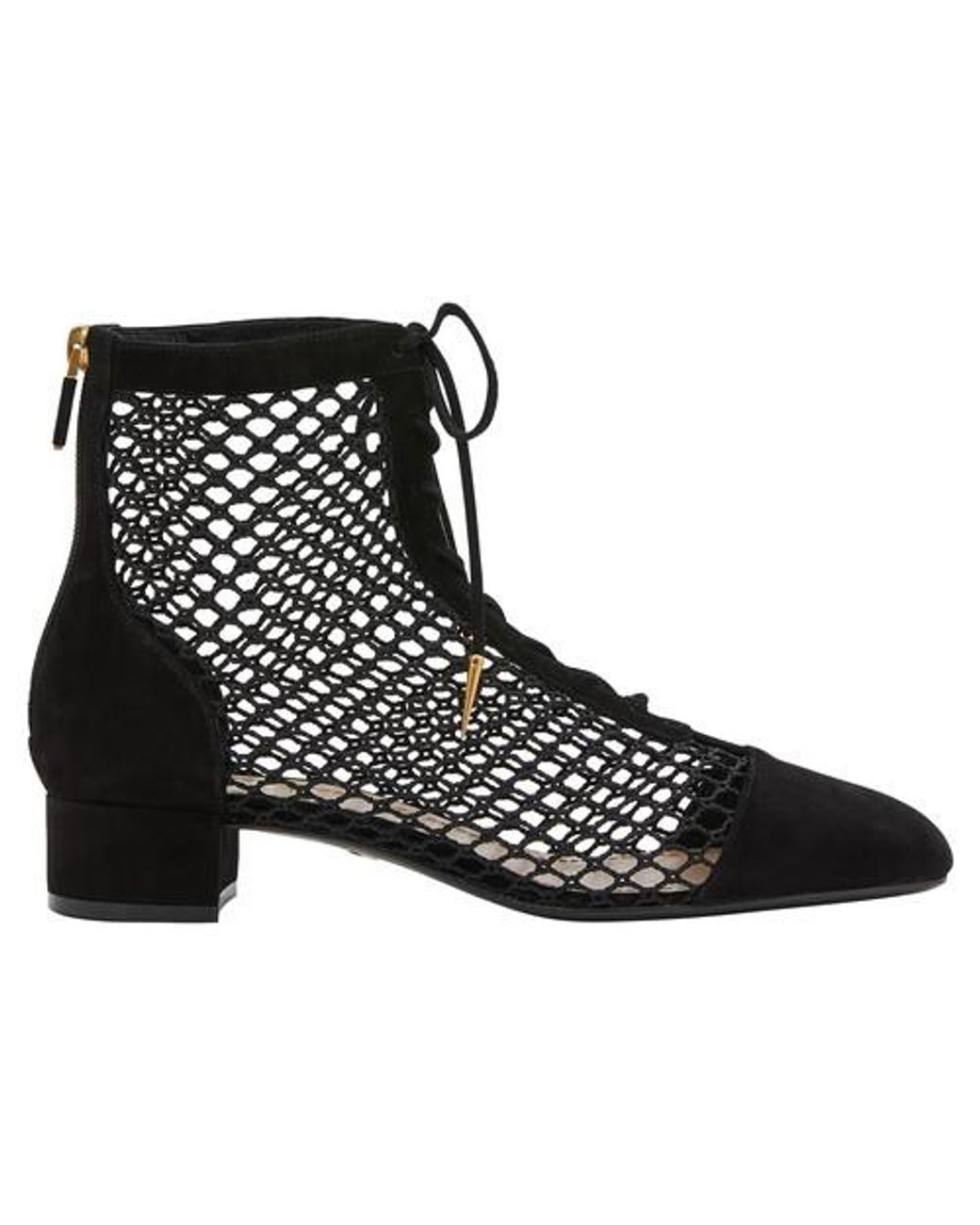 Luxury shoes for women  Dior laceup boots in black patent leather