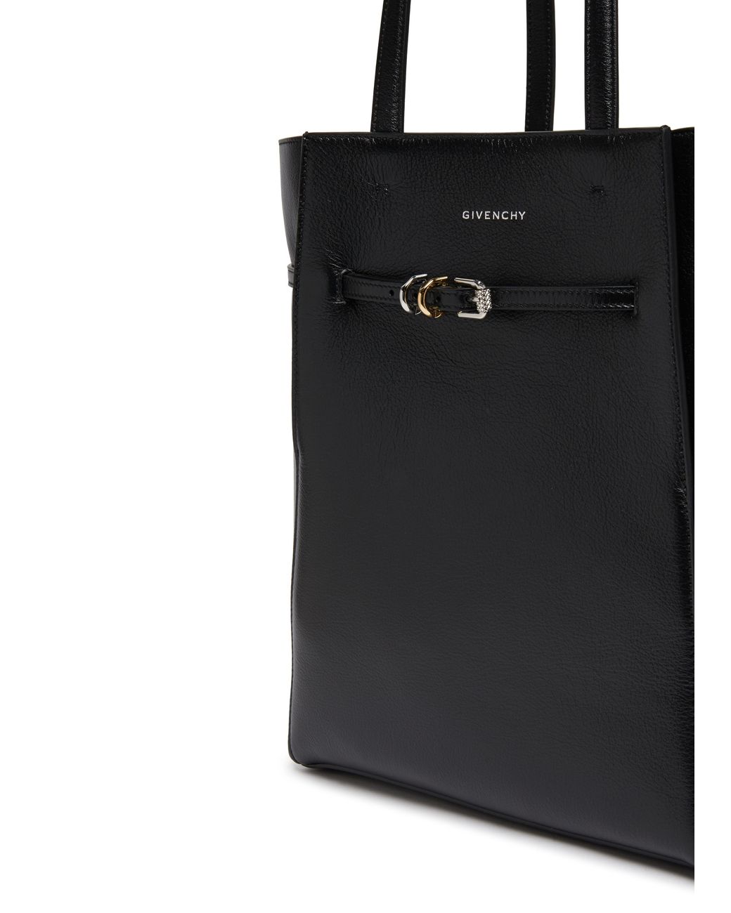 「Voyou」スモールトートバッグ ブラック Givenchy Small Voyou Tote Bag in Black | Lyst