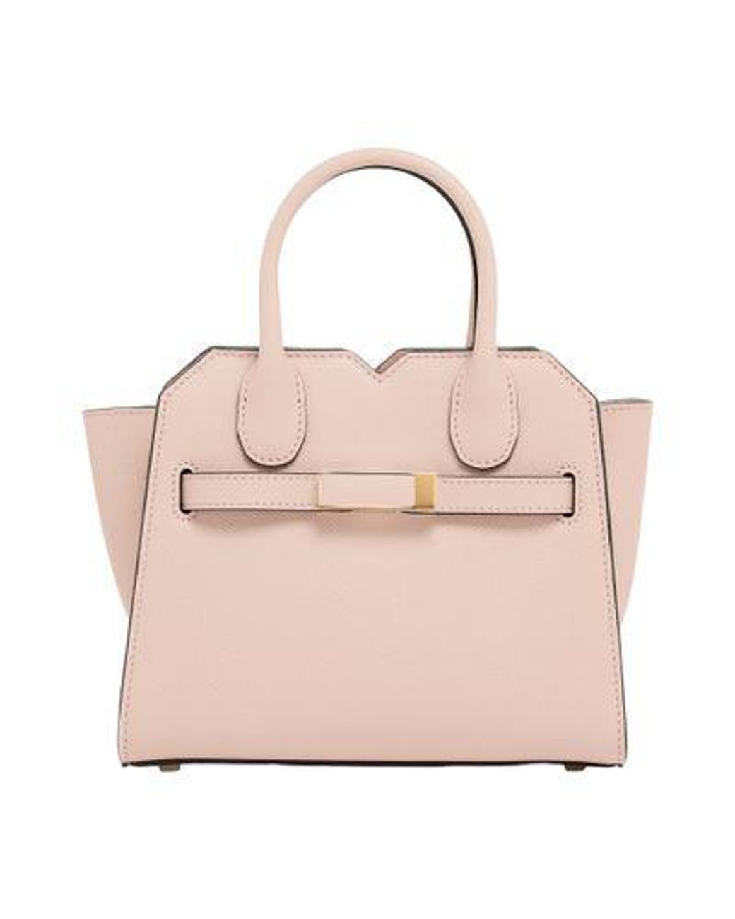 Valextra Pink Milano Micro Bag