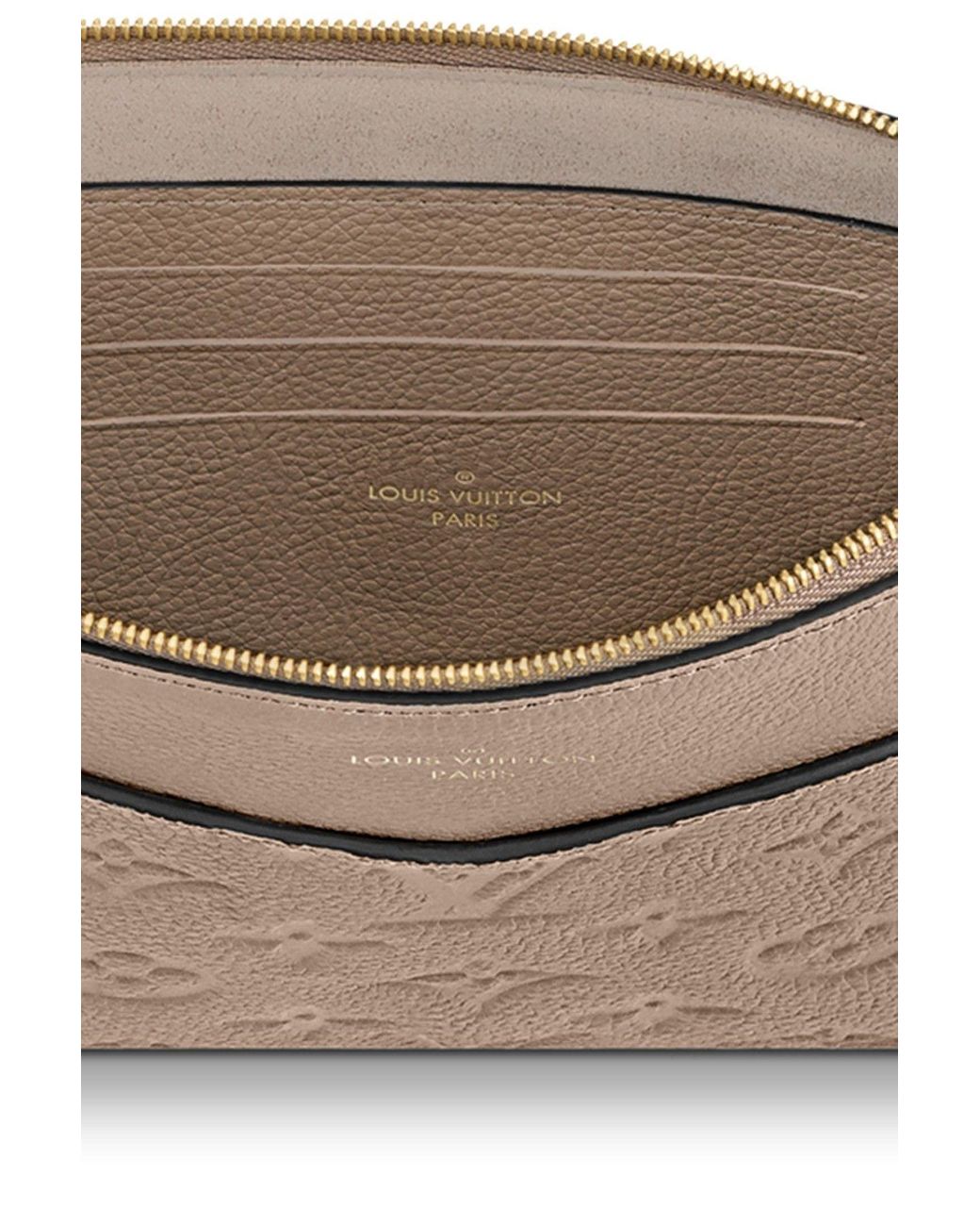 Louis Vuitton Pochette Mélanie Mm in Brown | Lyst