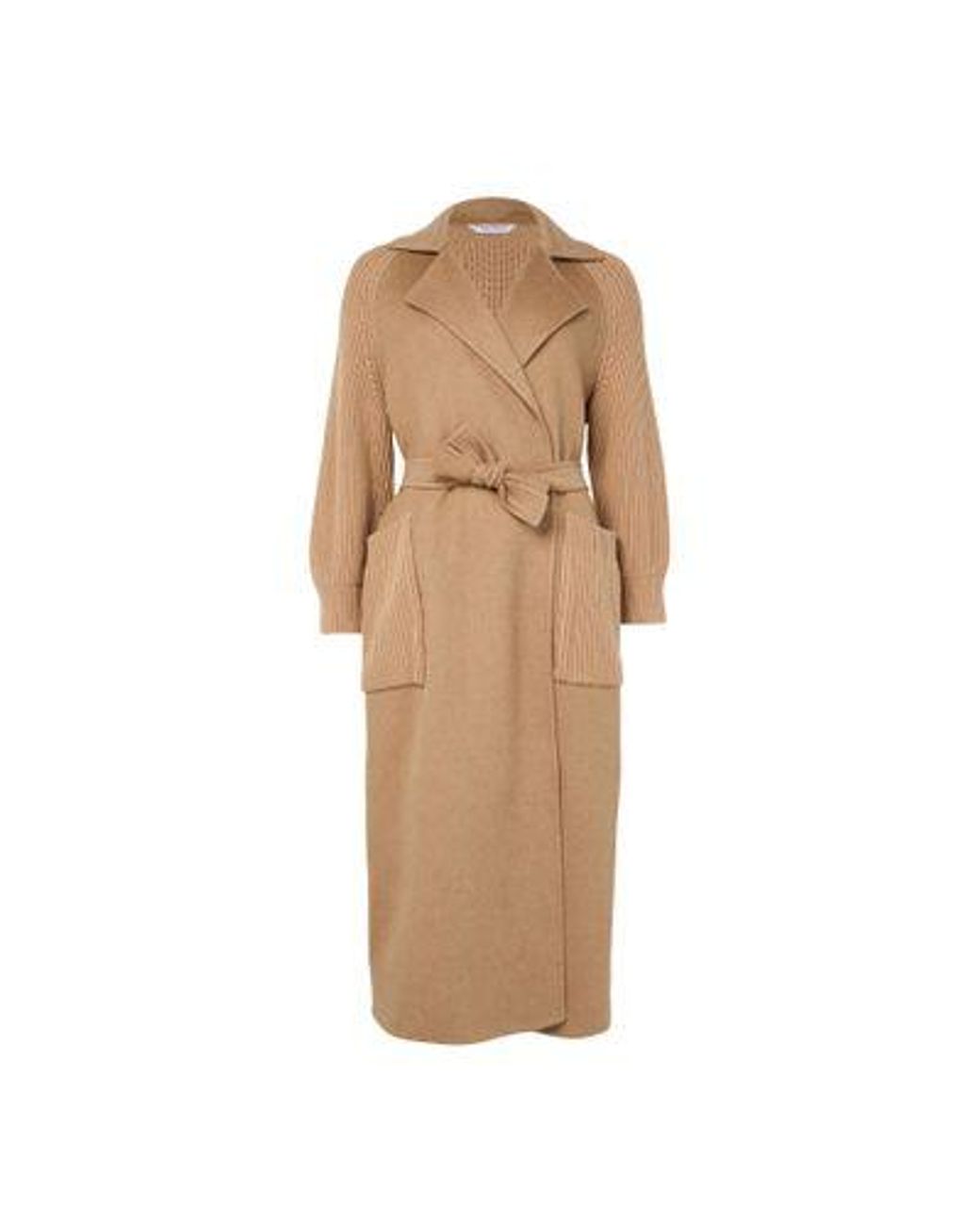 Max Mara Natural Berard Long Coat