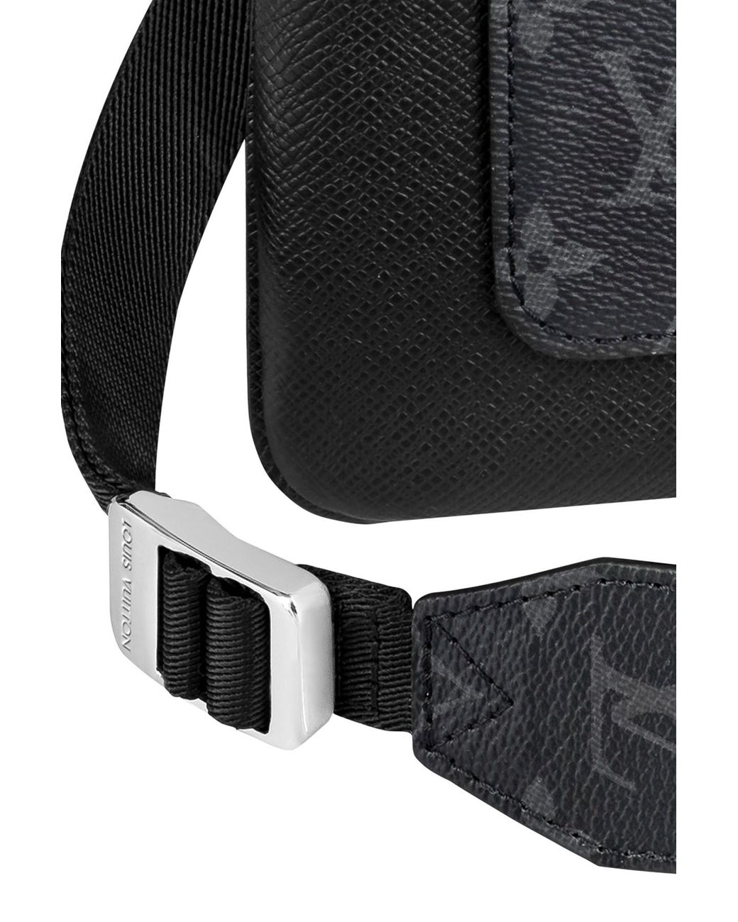 Louis Vuitton Outdoor Flap Messenger in Black for Men