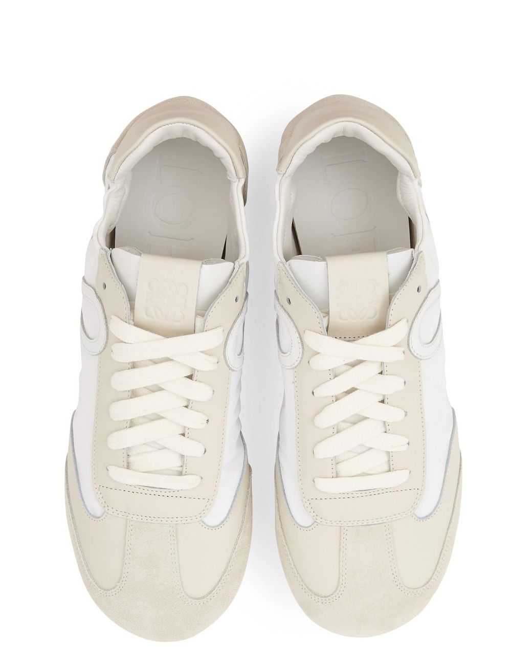 white ballet trainers
