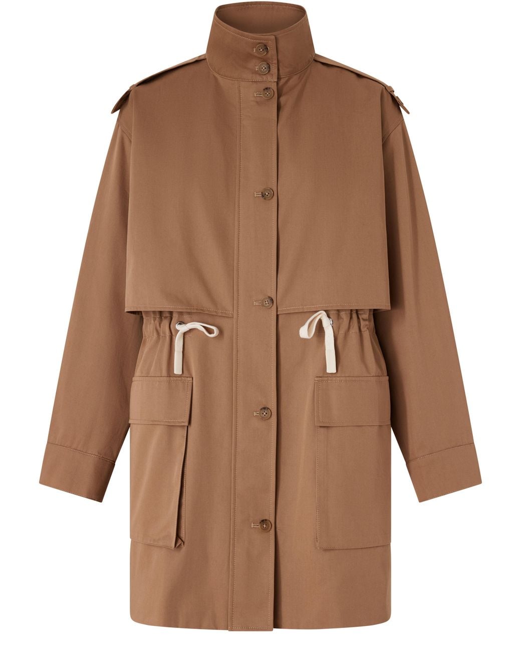 Twp Brown Drawing Conclusions Coat
