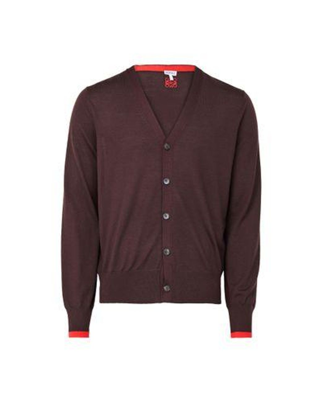 Loewe Brown Cardigan for men