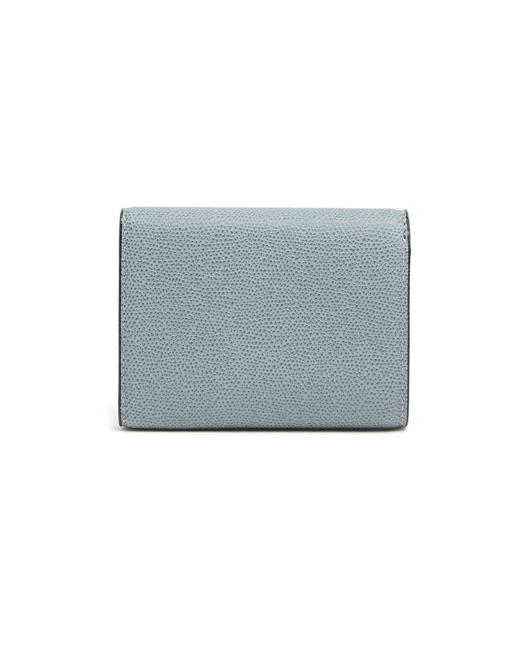 Valextra Blue Iside 3 Cc Folding Wallet